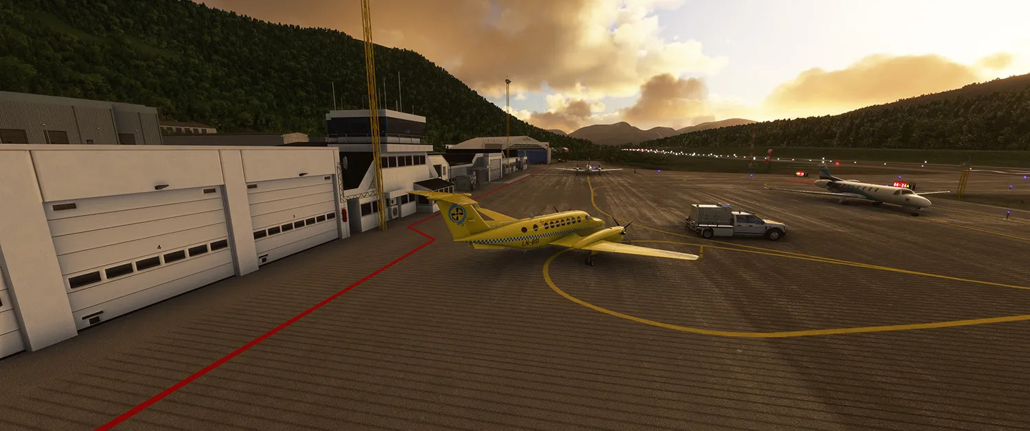 Аэропорт ENOV ( Орста, Норвегия )