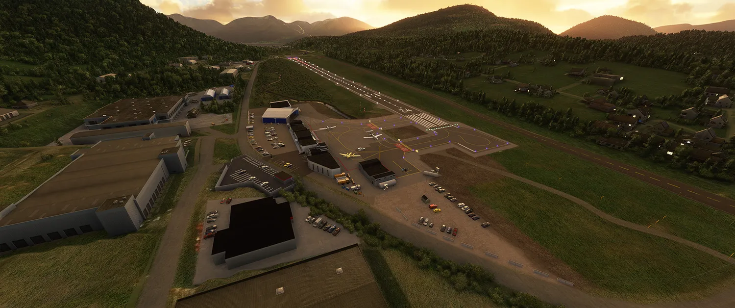 Аэропорт ENOV ( Орста, Норвегия )