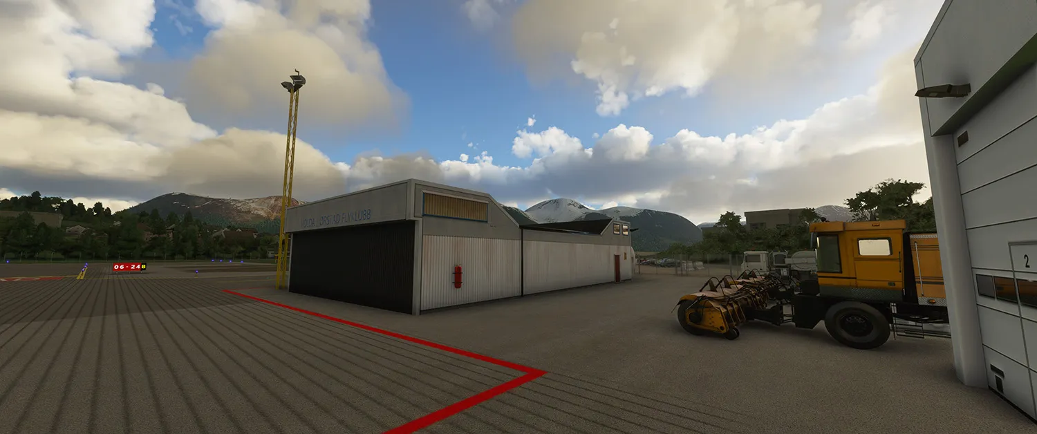 Аэропорт ENOV ( Орста, Норвегия )