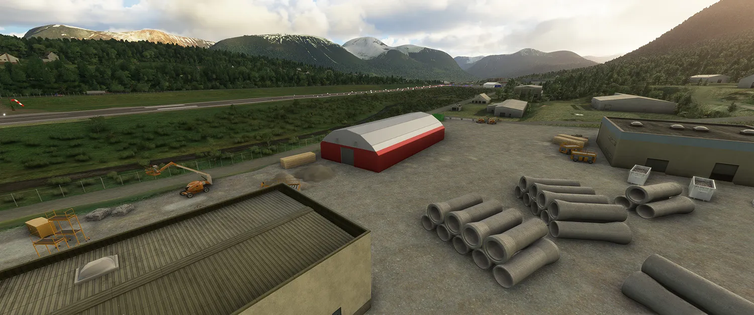 Аэропорт ENOV ( Орста, Норвегия )