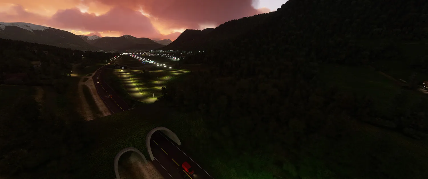 Аэропорт ENOV ( Орста, Норвегия )