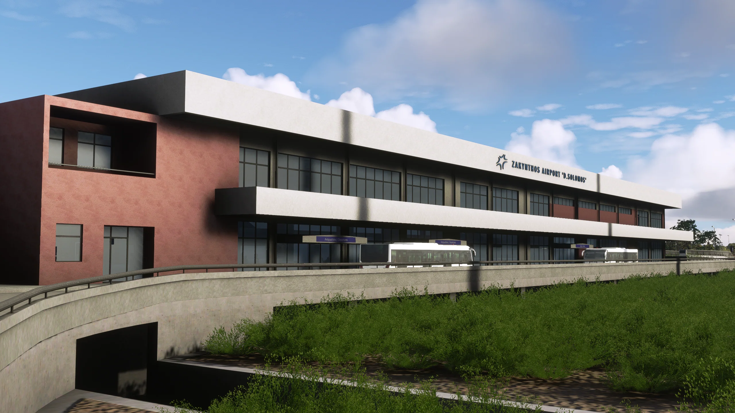 Аэропорт LGZA ( Закинф, Греция )