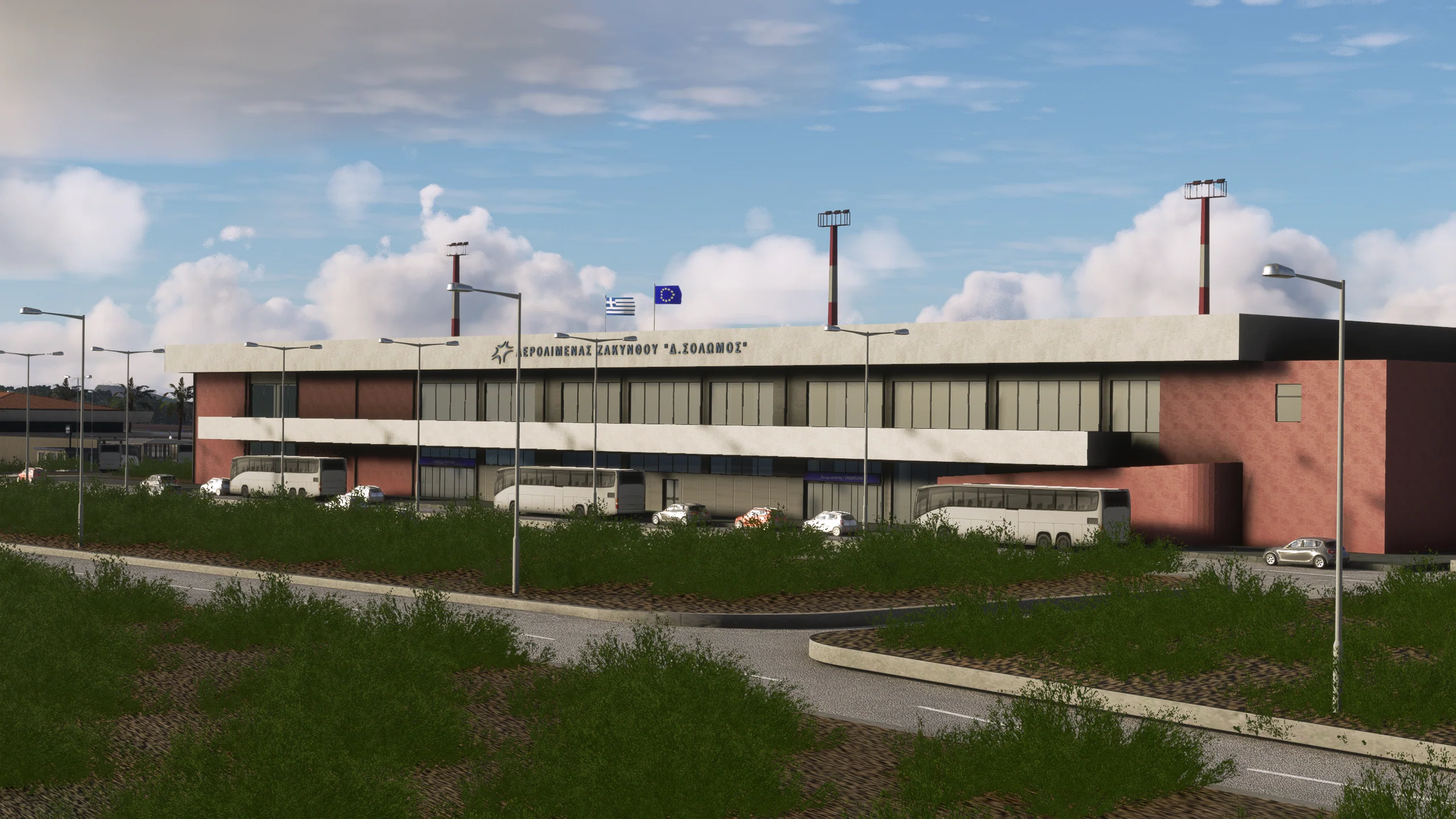 Аэропорт LGZA ( Закинф, Греция )