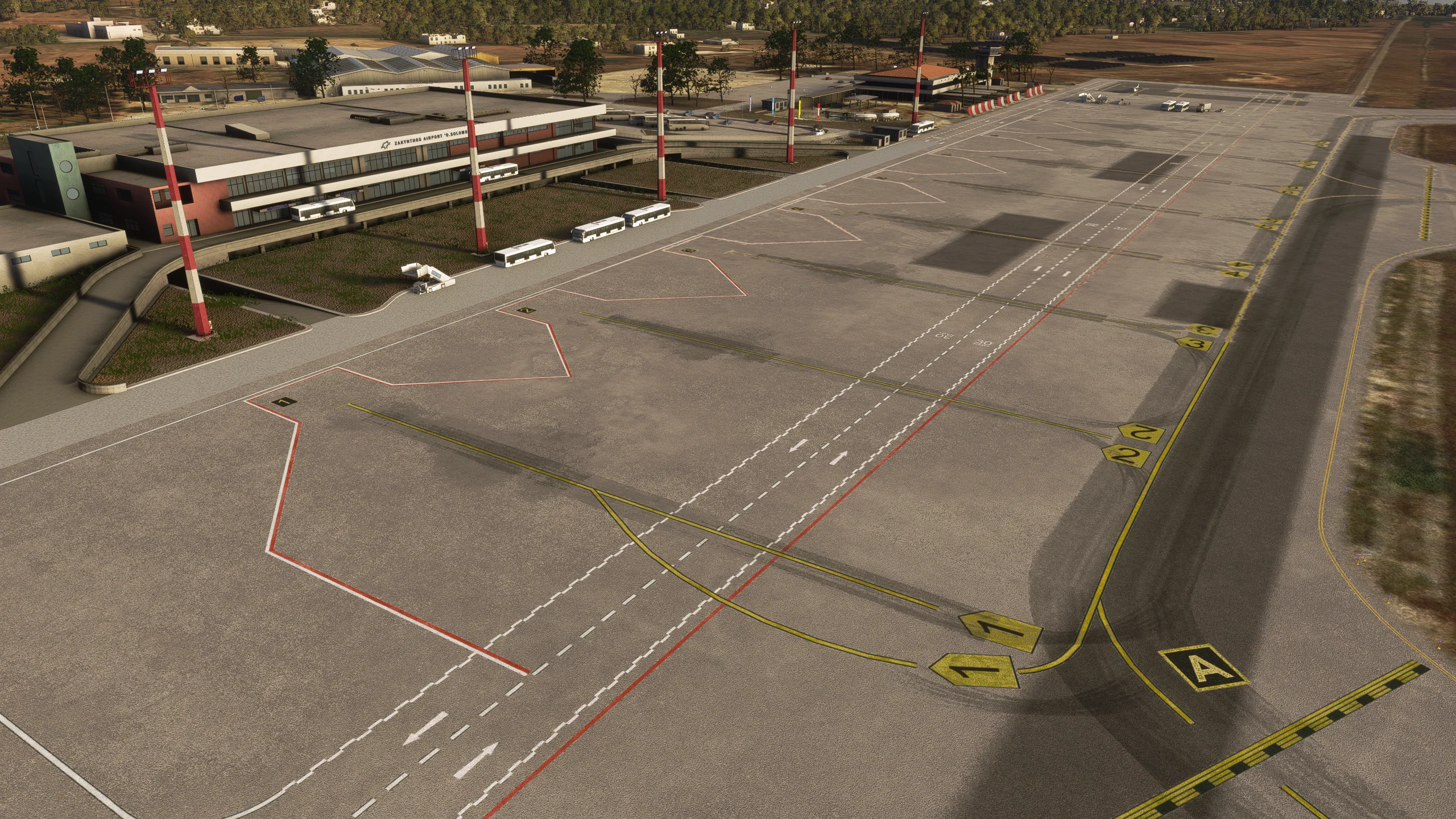 Аэропорт LGZA ( Закинф, Греция )