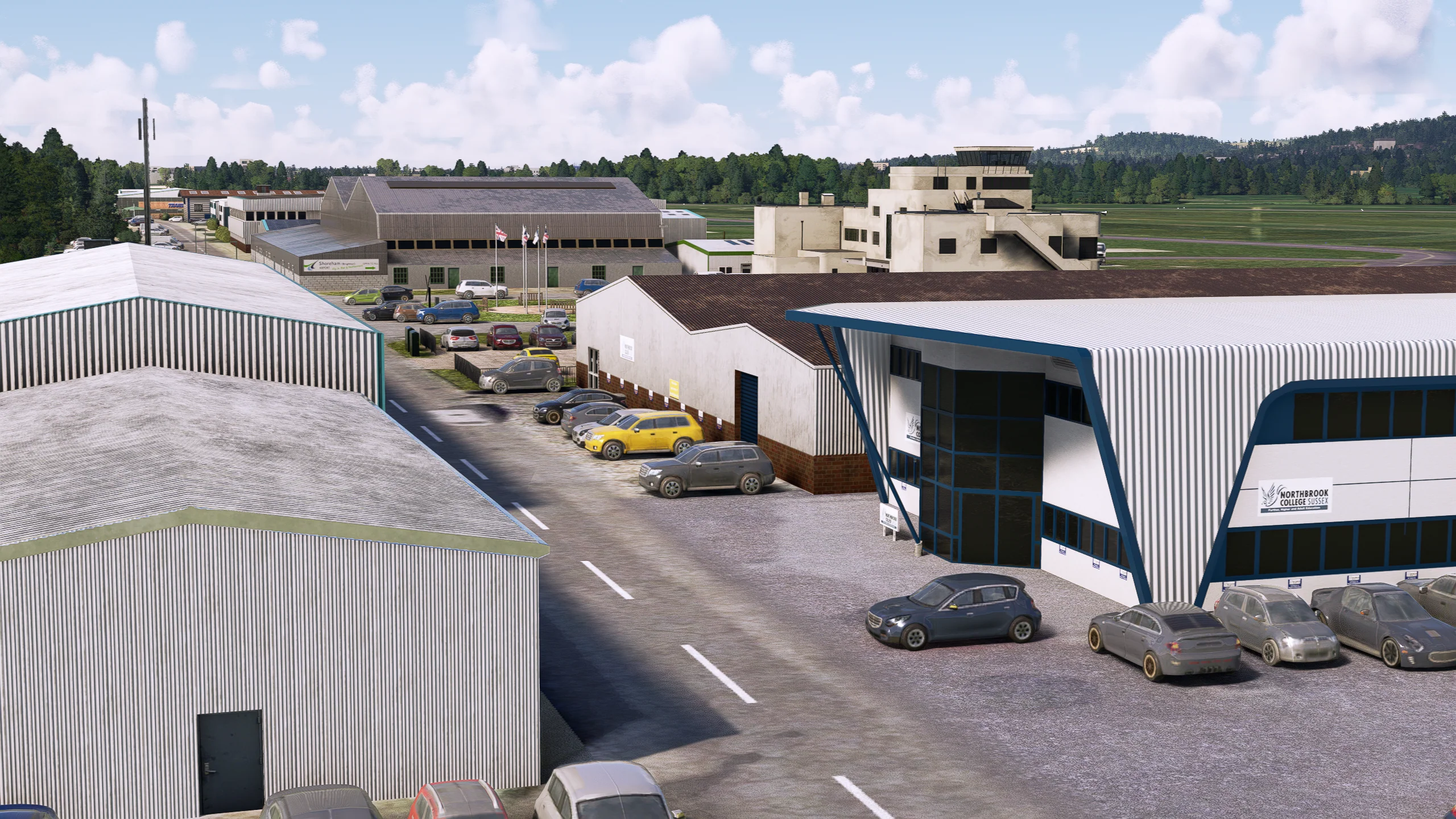 Аэропорт EGKA ( Шорхэм, Великобритания )