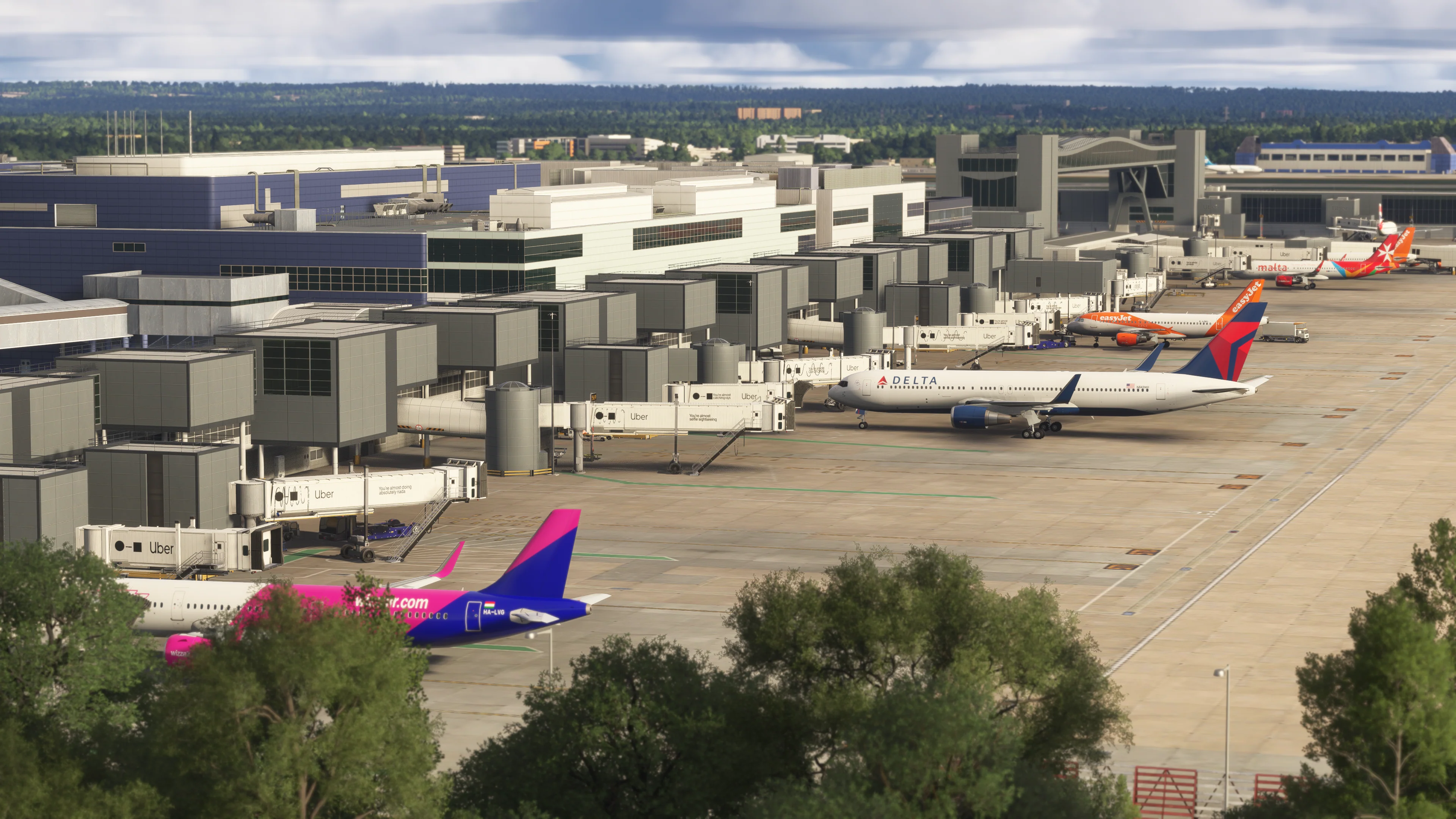 Аэропорт EGKK ( Гатвик, Великобритания )