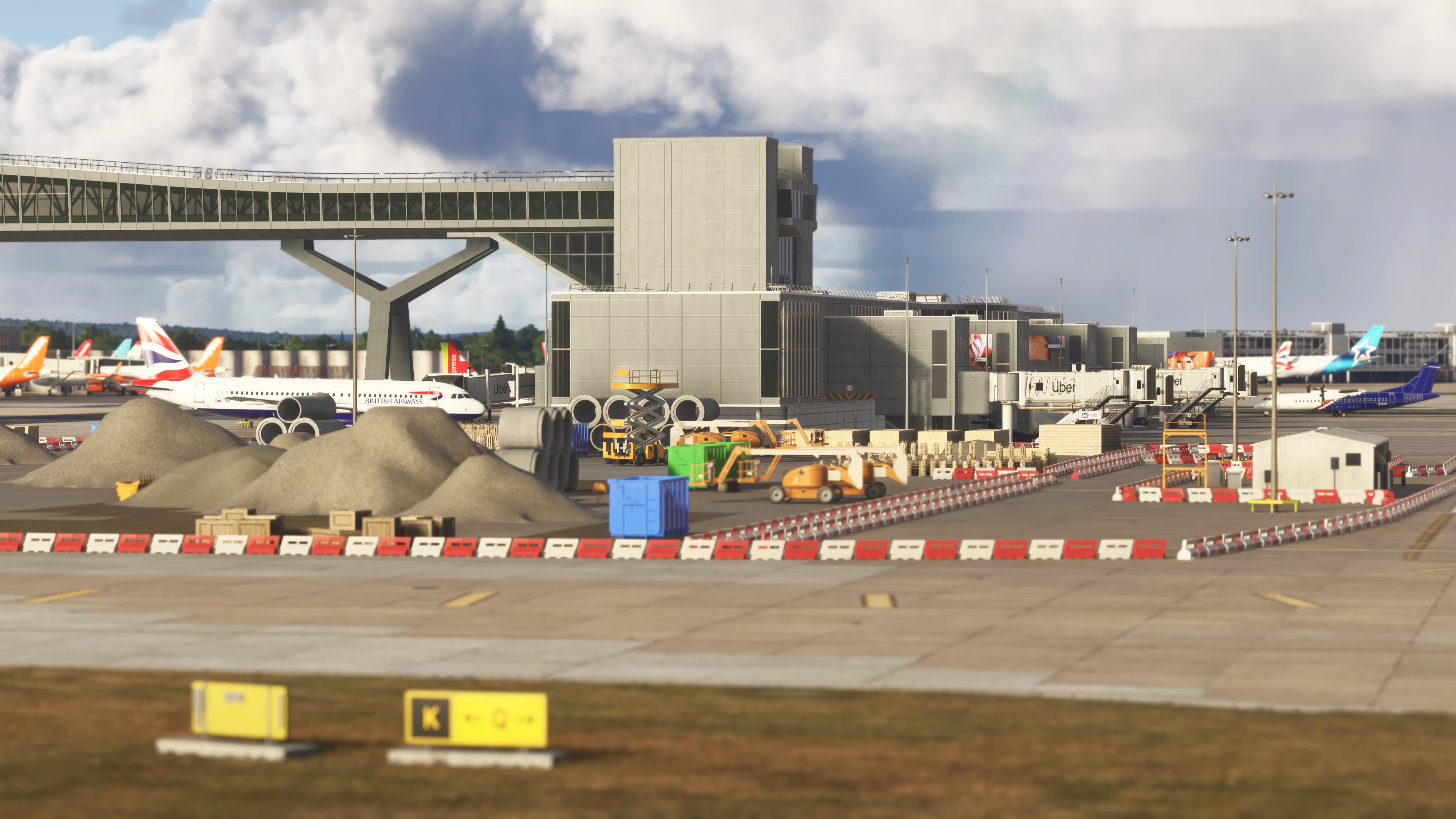 Аэропорт EGKK ( Гатвик, Великобритания )