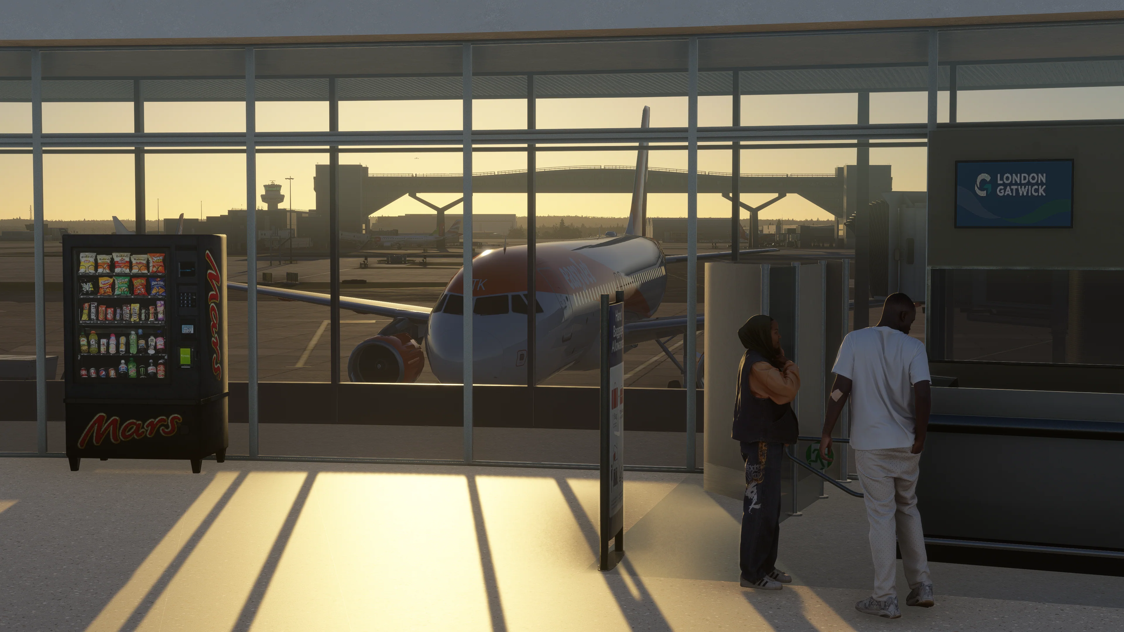 Аэропорт EGKK ( Гатвик, Великобритания )