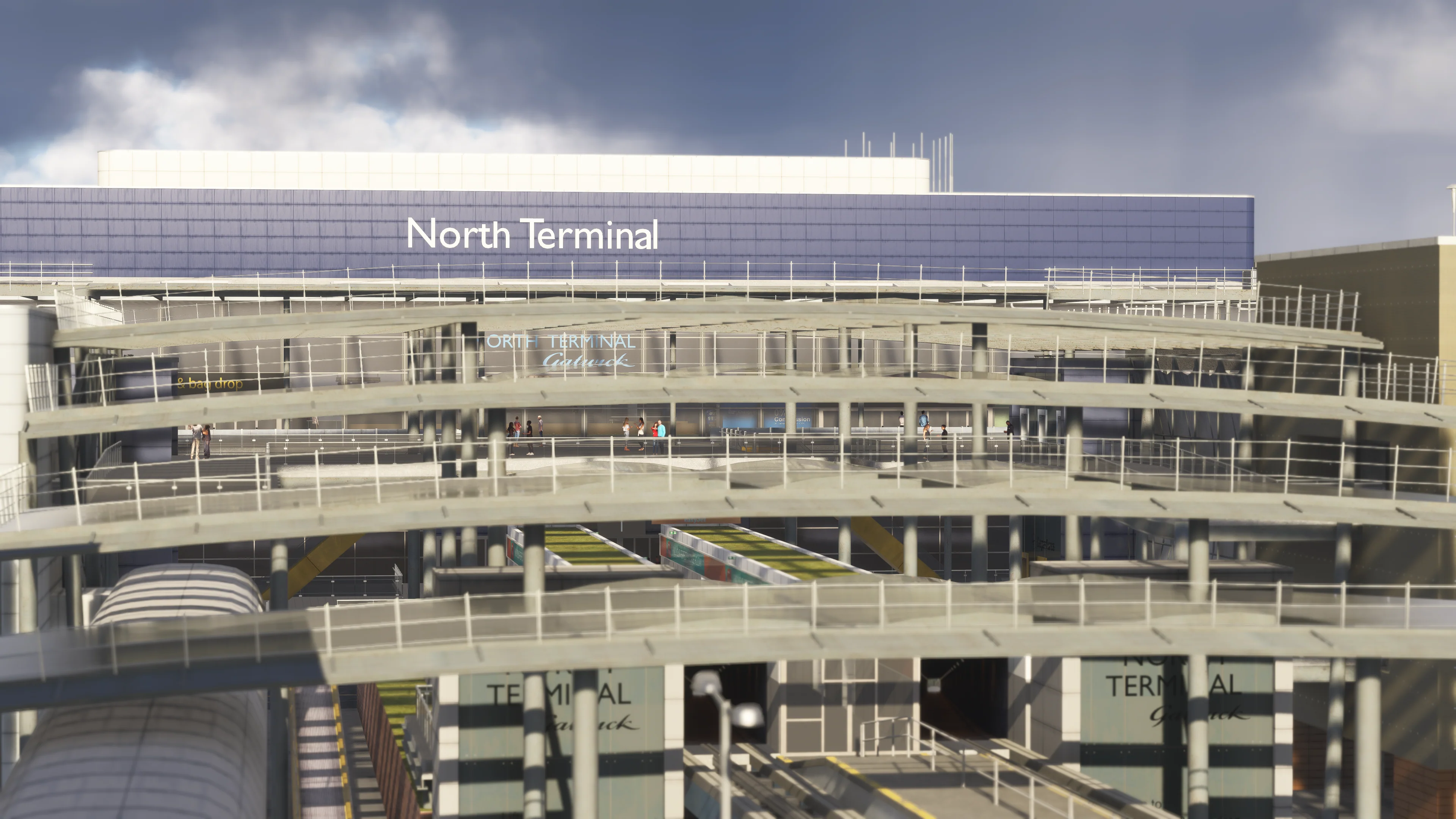 Аэропорт EGKK ( Гатвик, Великобритания )