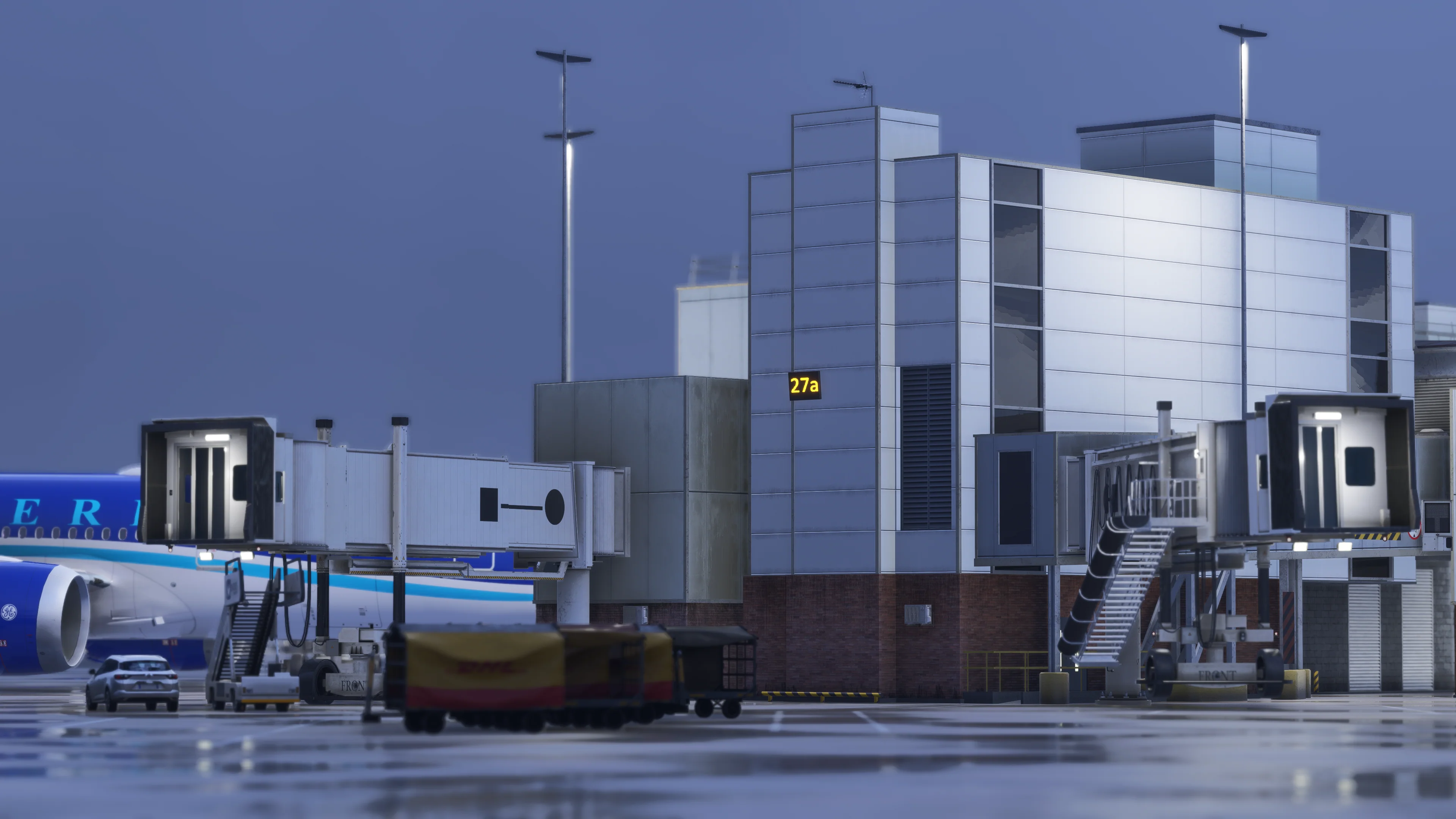 Аэропорт EGKK ( Гатвик, Великобритания )