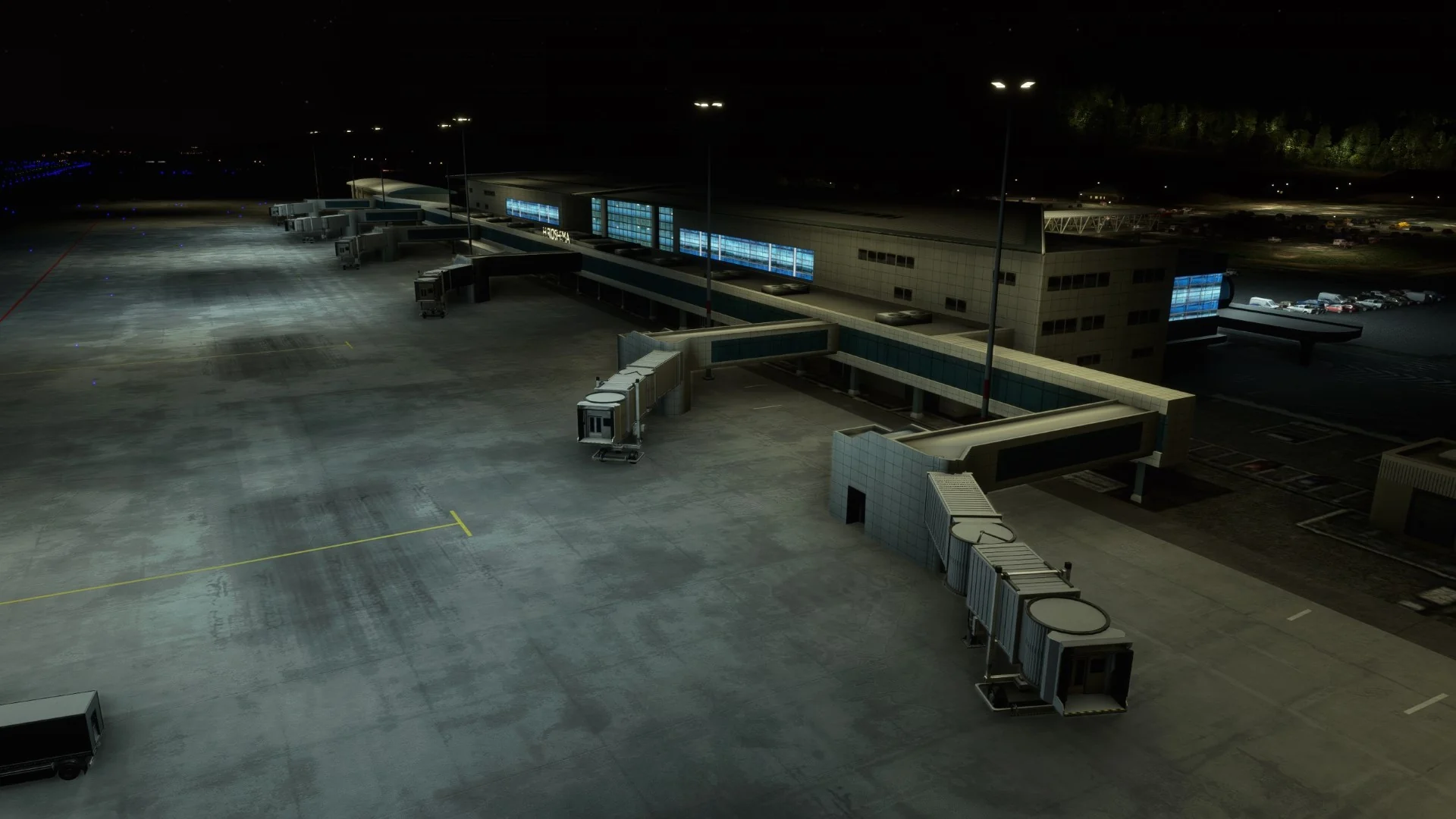 Аэропорт RJOA ( Хиросима, Япония )