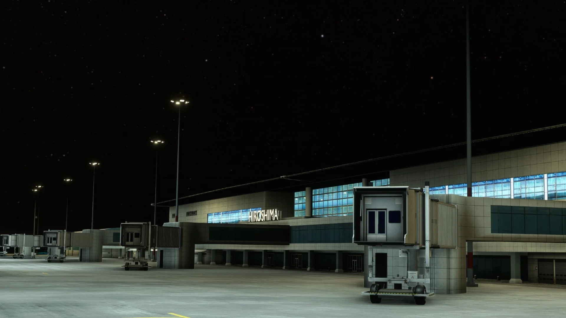 Аэропорт RJOA ( Хиросима, Япония )