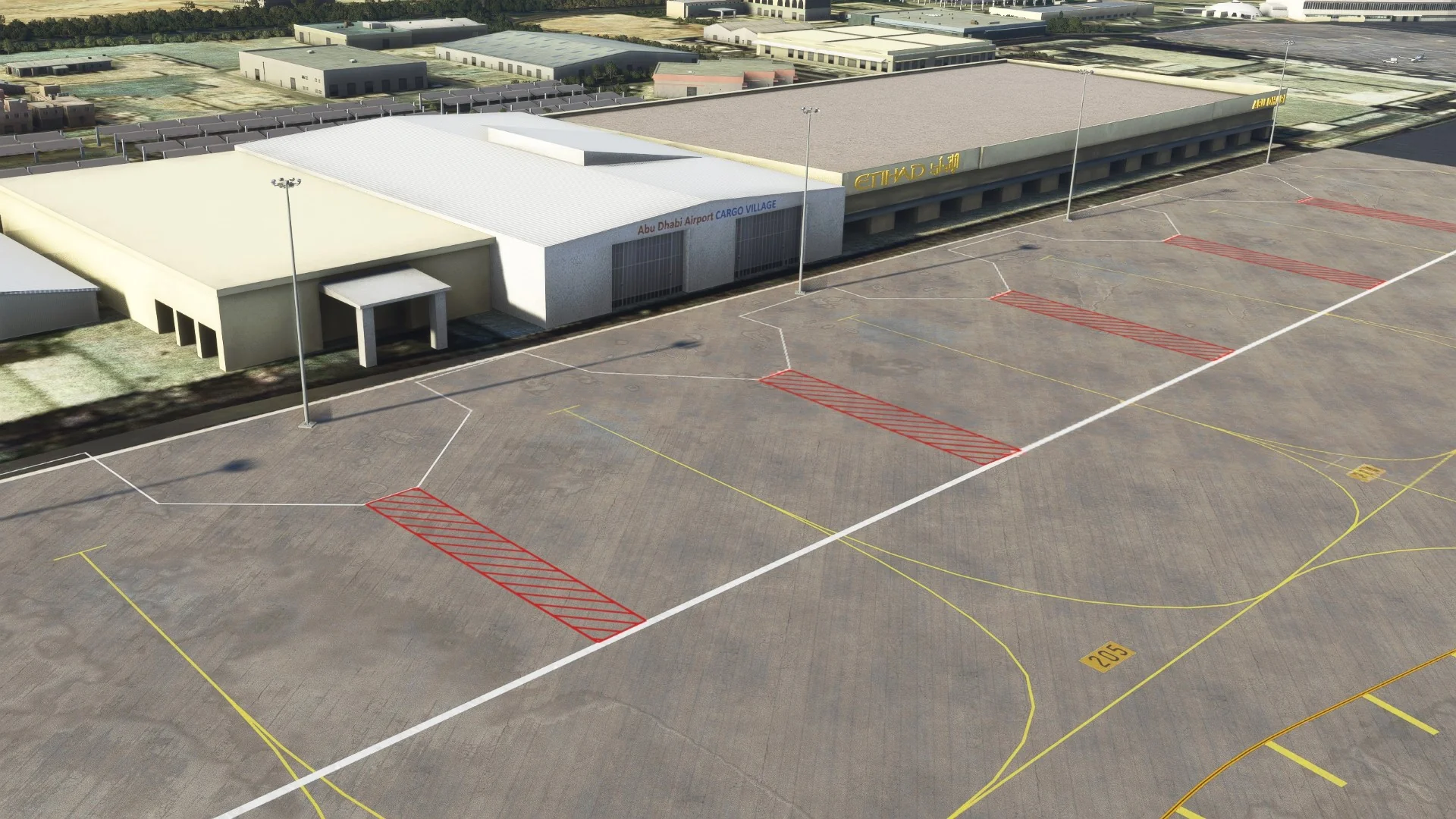 Аэропорт OMAA ( Абу-Даби, ОАЭ )