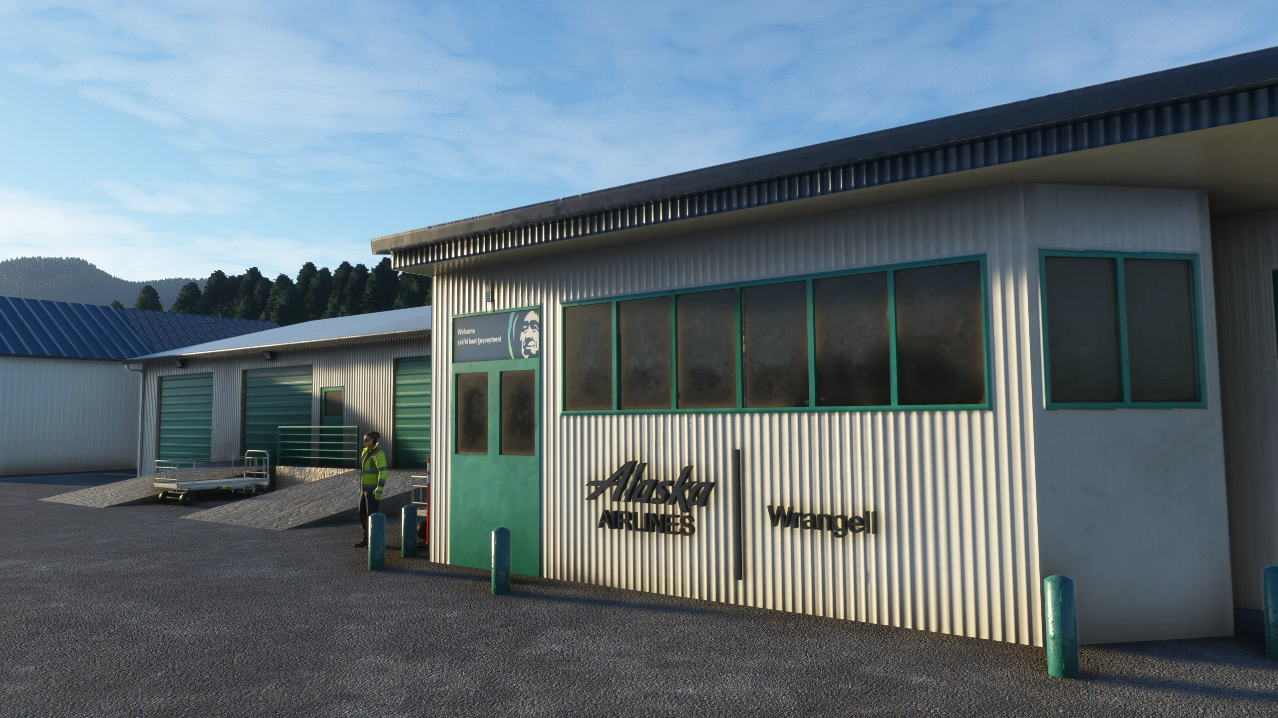 Аэропорт PAWG ( Врангель, США )