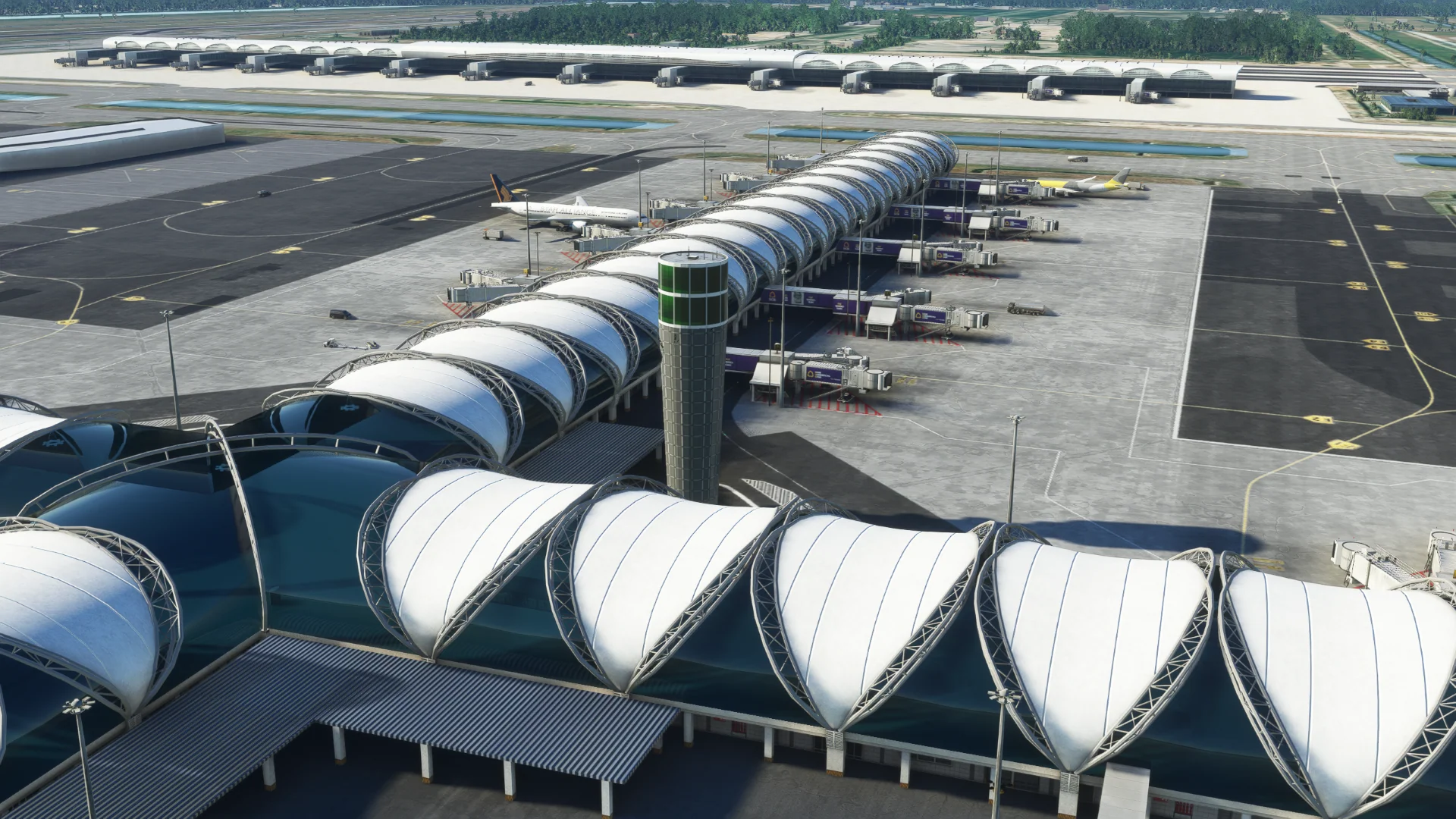 Аэропорт VTBS ( Бангкок, Таиланд )