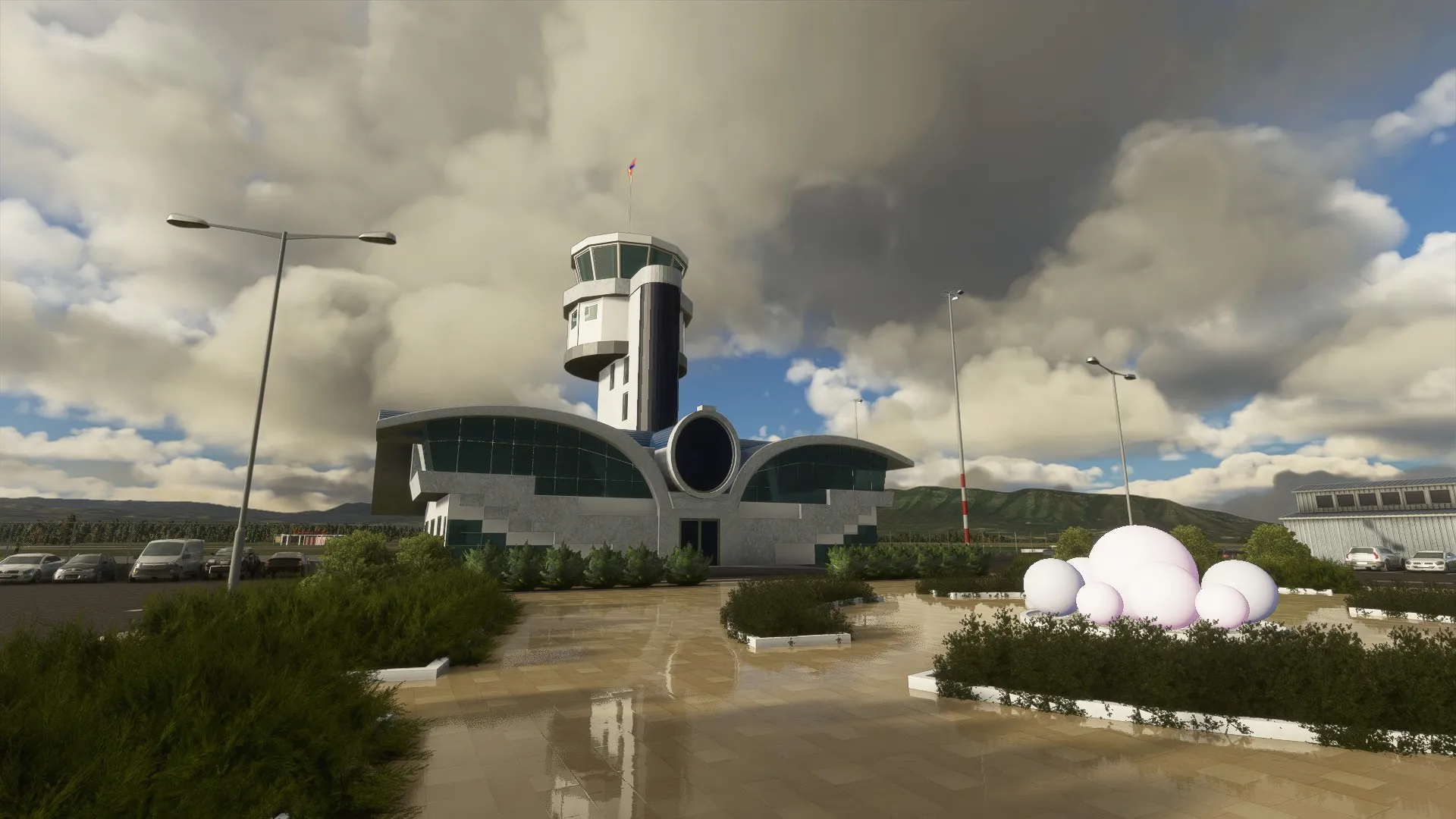 Аэропорт UDKS ( Степанакерт, Азербайджан )