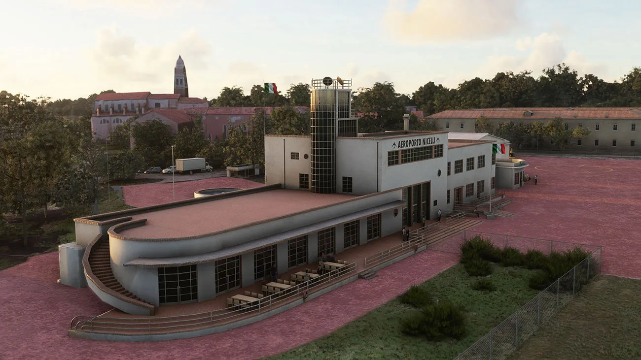 Аэродром LIPV ( Венеция-Лидо, Италия )