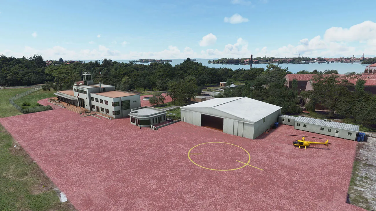 Аэродром LIPV ( Венеция-Лидо, Италия )