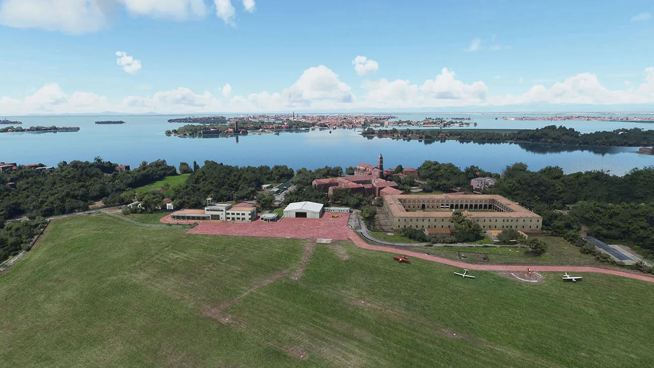 Аэродром LIPV ( Венеция-Лидо, Италия )