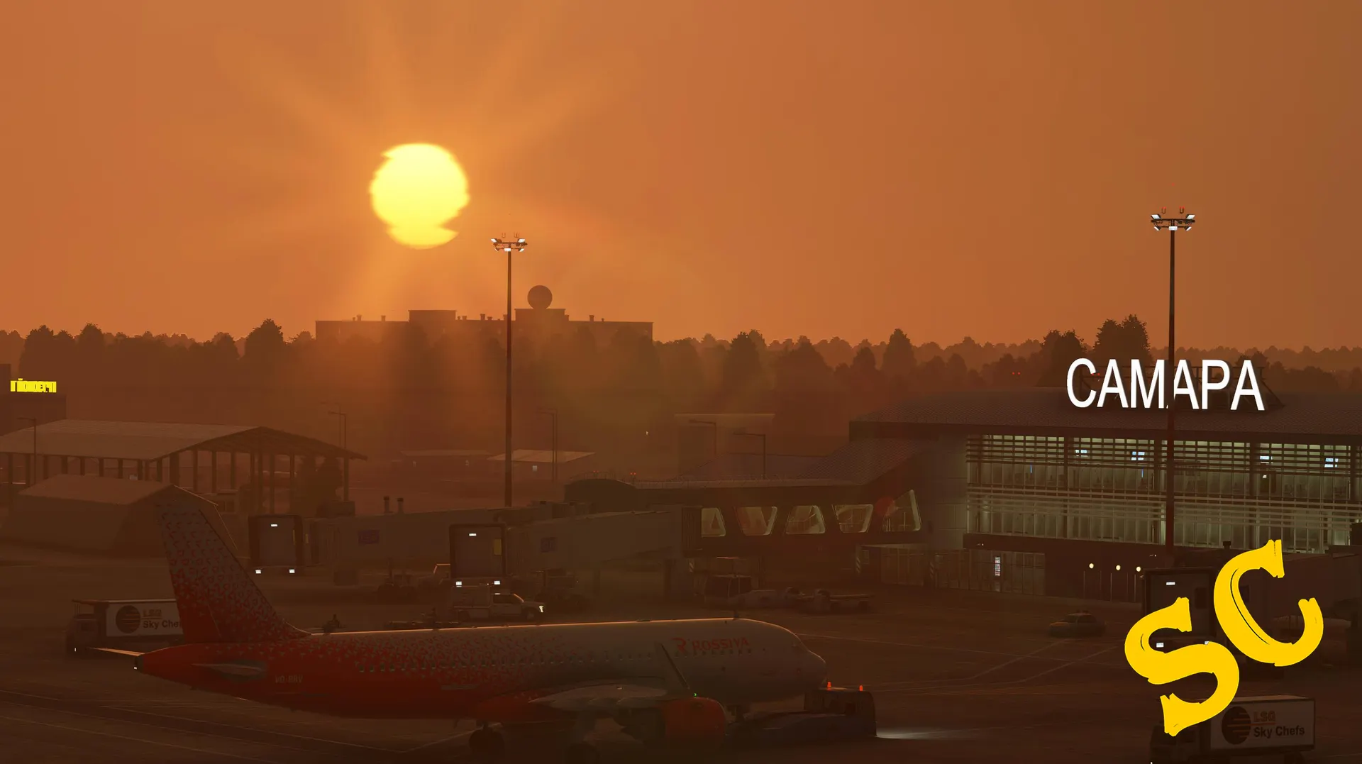 Аэропорт UWWW ( Самара, Россия )