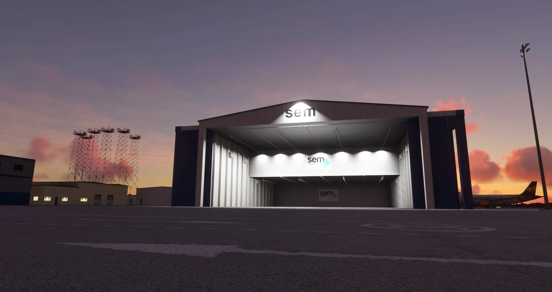 Аэропорт LEPA ( Пальма, Испания )