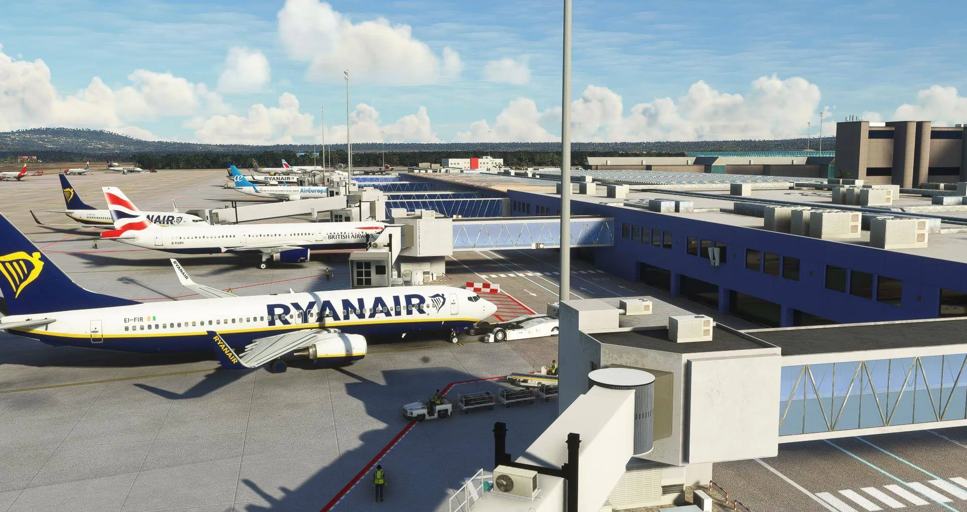 Аэропорт LEPA ( Пальма, Испания )