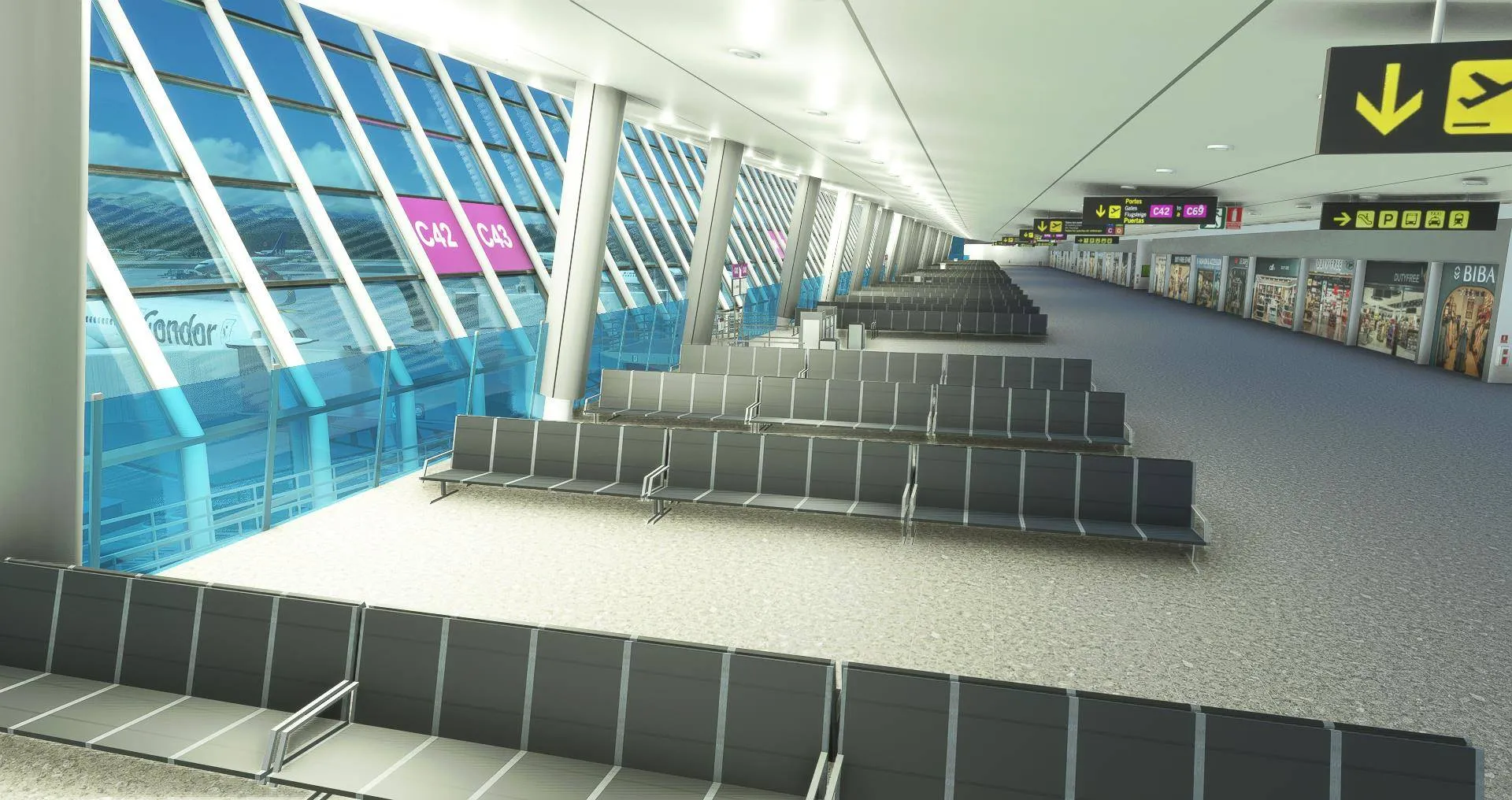 Аэропорт LEPA ( Пальма, Испания )