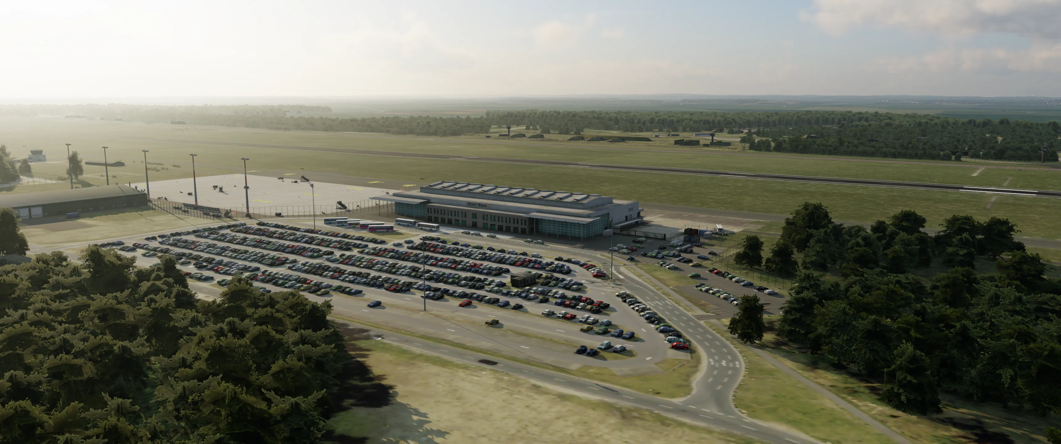 Аэропорт EDLV ( Веце, Германия )