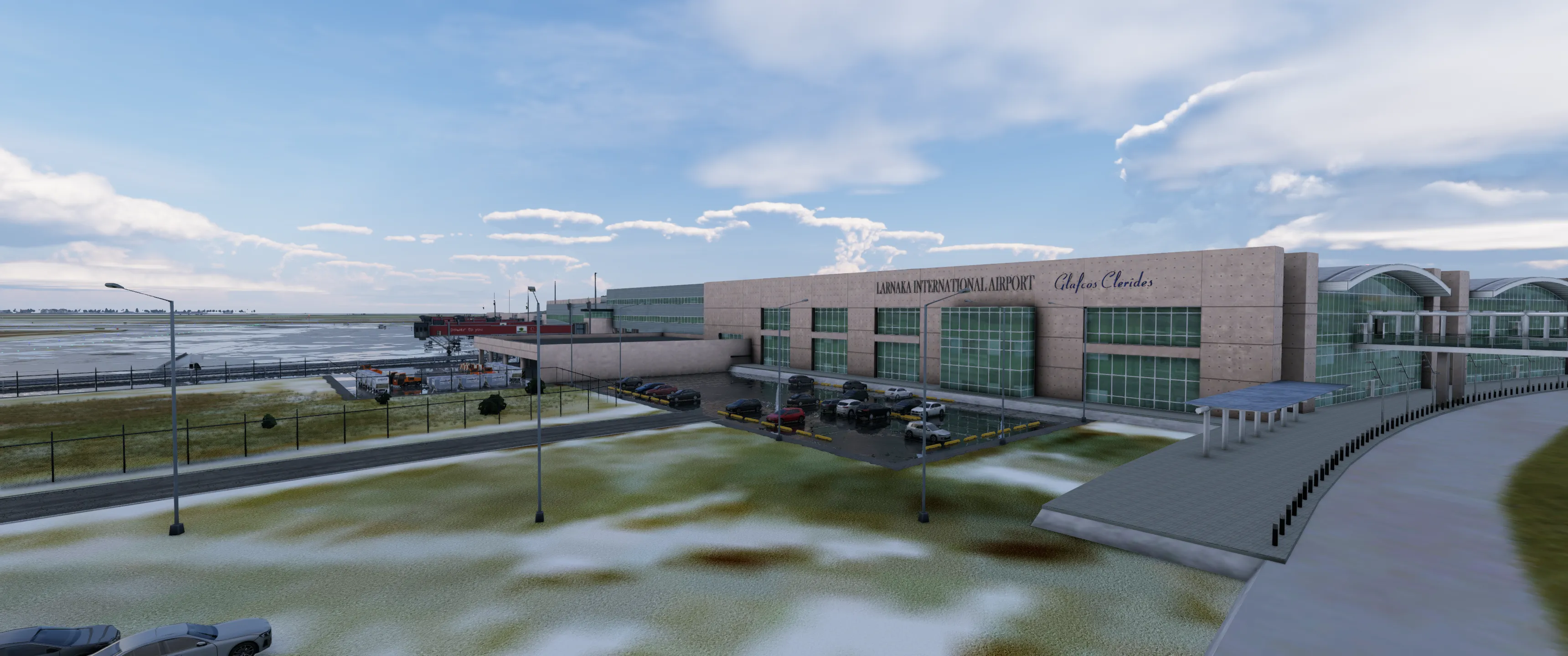 Аэропорт LCLK ( Ларнака, Кипр )