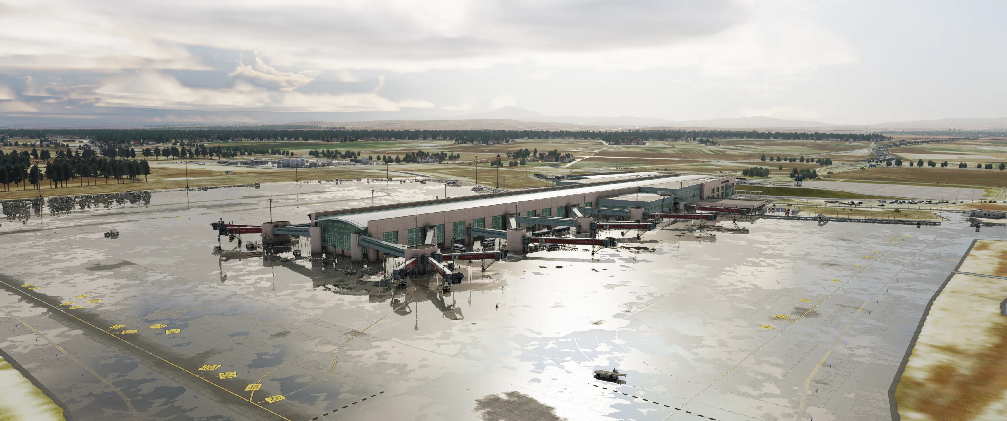 Аэропорт LCLK ( Ларнака, Кипр )