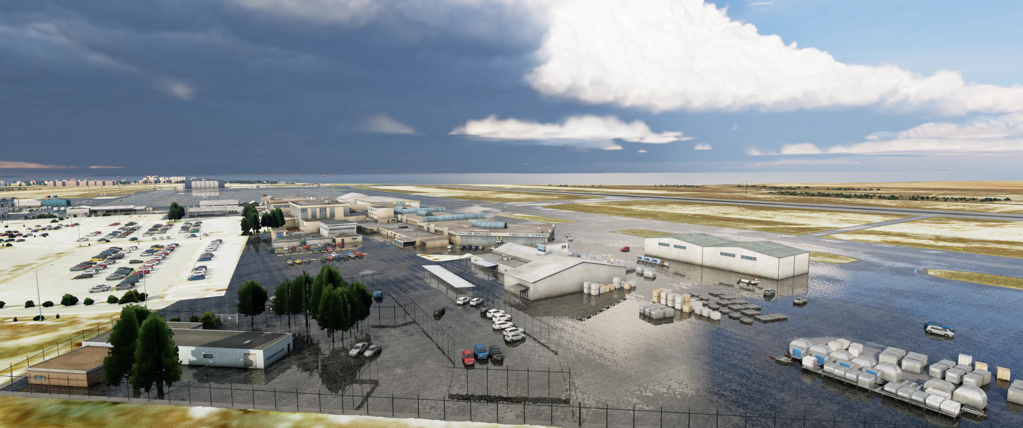 Аэропорт LCLK ( Ларнака, Кипр )