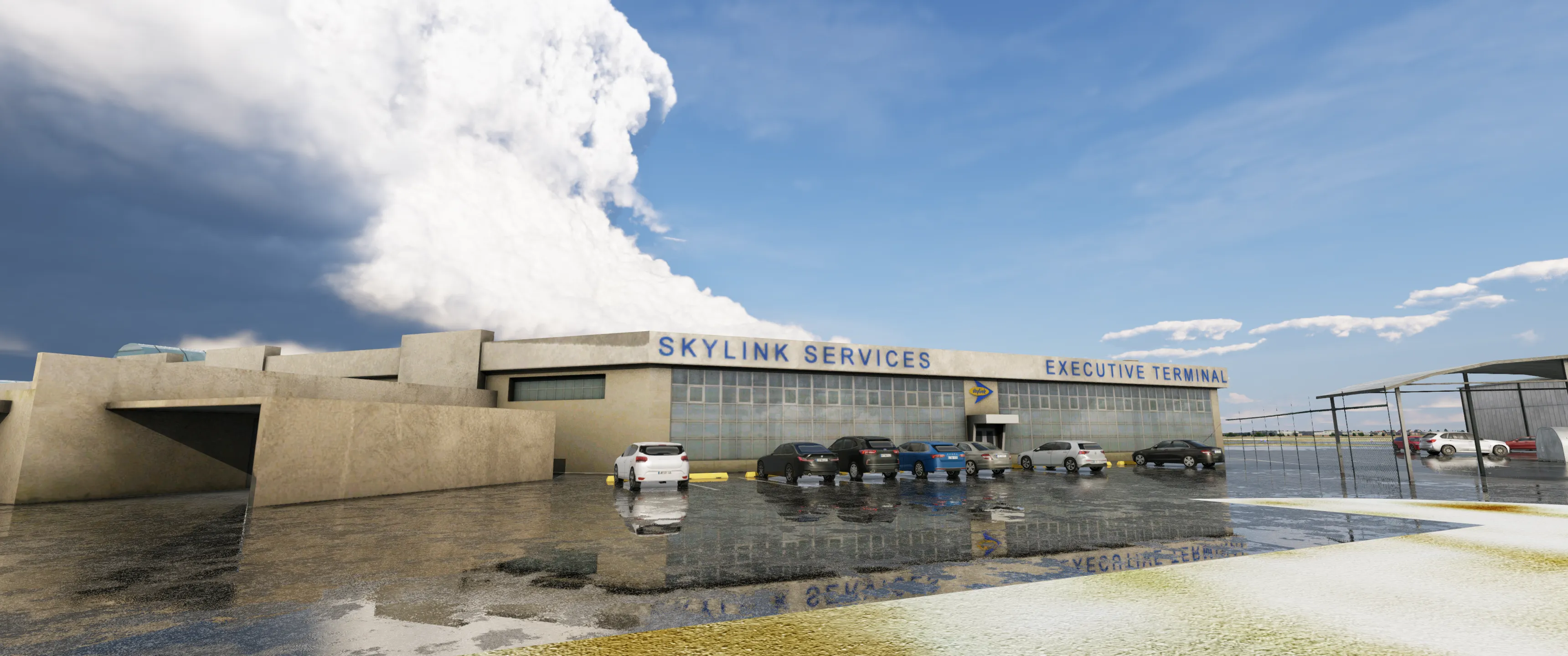 Аэропорт LCLK ( Ларнака, Кипр )