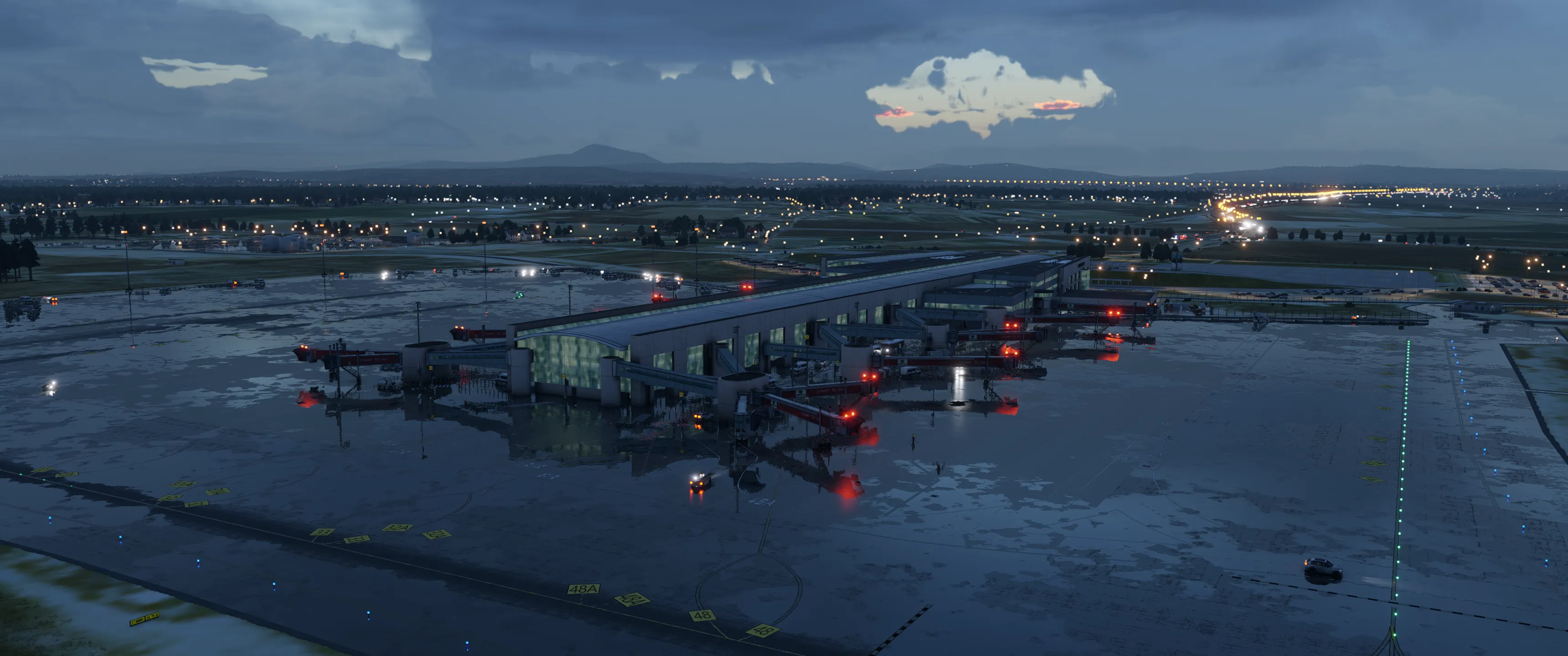 Аэропорт LCLK ( Ларнака, Кипр )