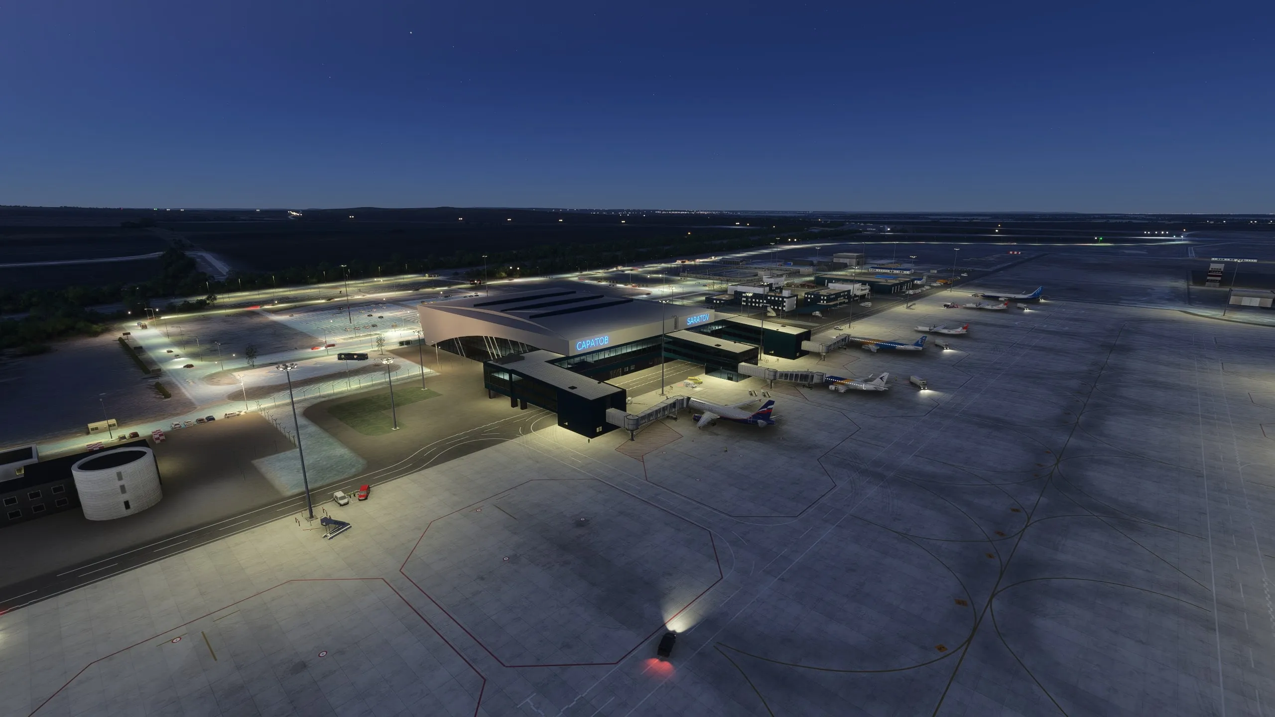 Аэропорт UWSG ( Саратов, Россия )
