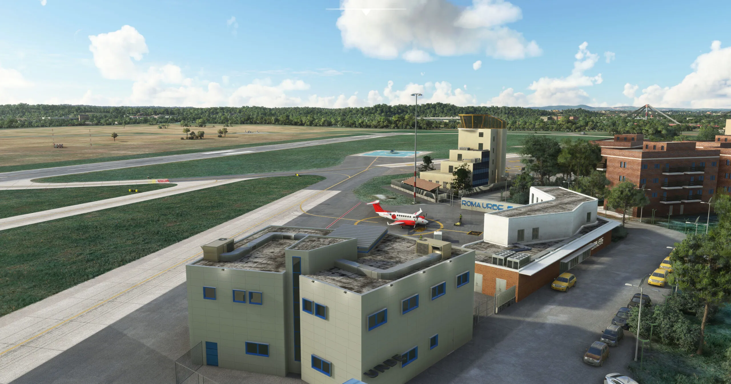 Аэропорт LIRU ( Рим, Италия )