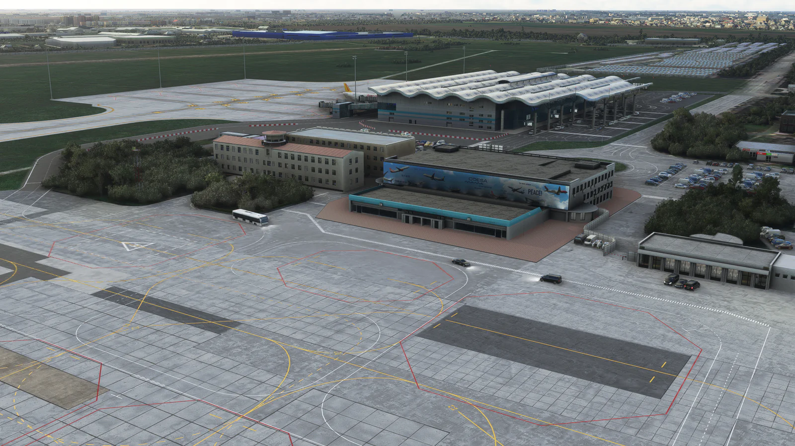 Аэропорт UKOO ( Одесса, Украина )