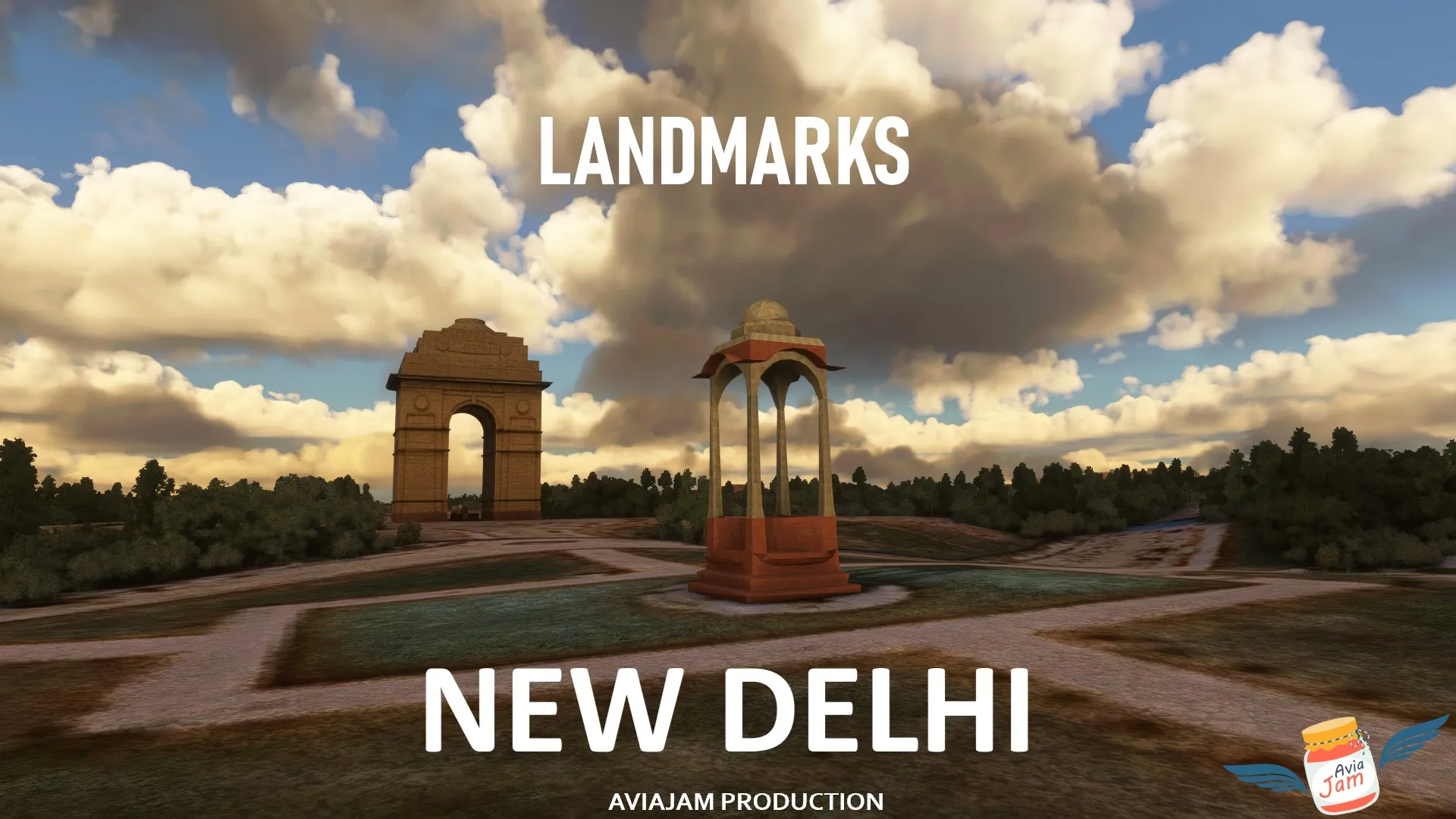 Нью-Дели лендмарки, Индия