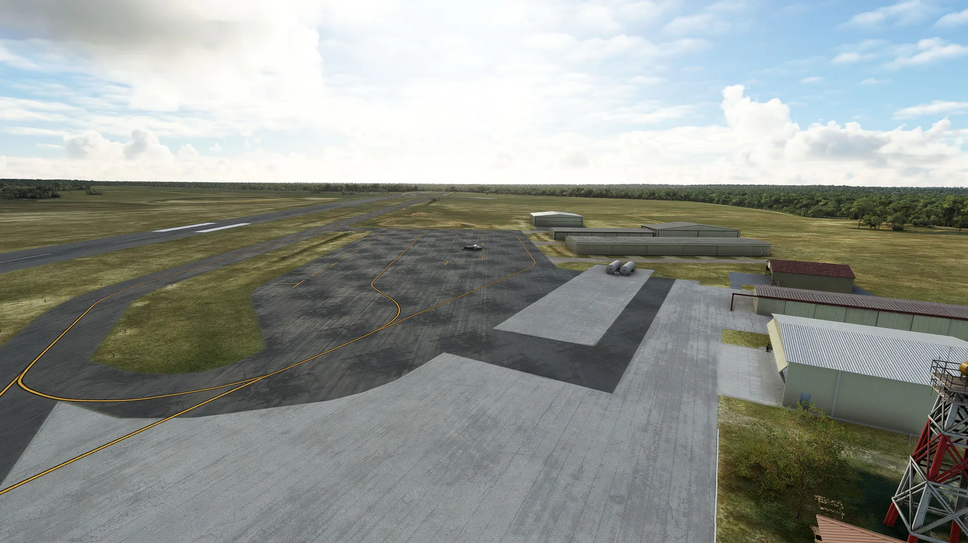 Аэропорт KOGB ( Оринджберг, США )