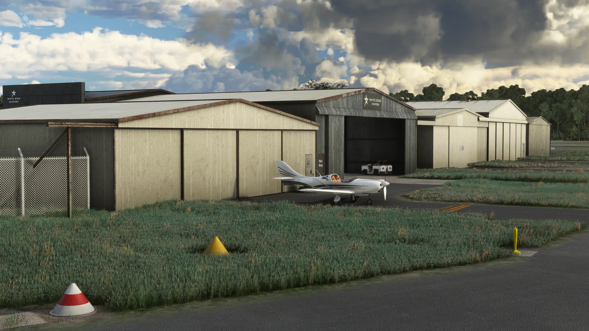 Аэропорт YBNA ( Баллина, Австралия )