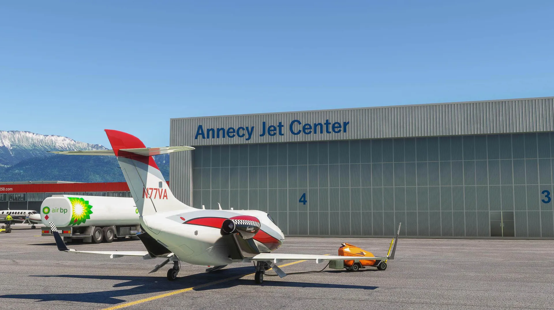 Аэропорт LFLP ( Анси, Франция )