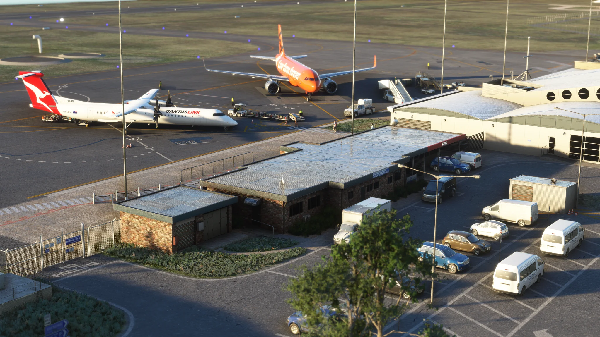 Аэропорт YBNA ( Баллина, Австралия )