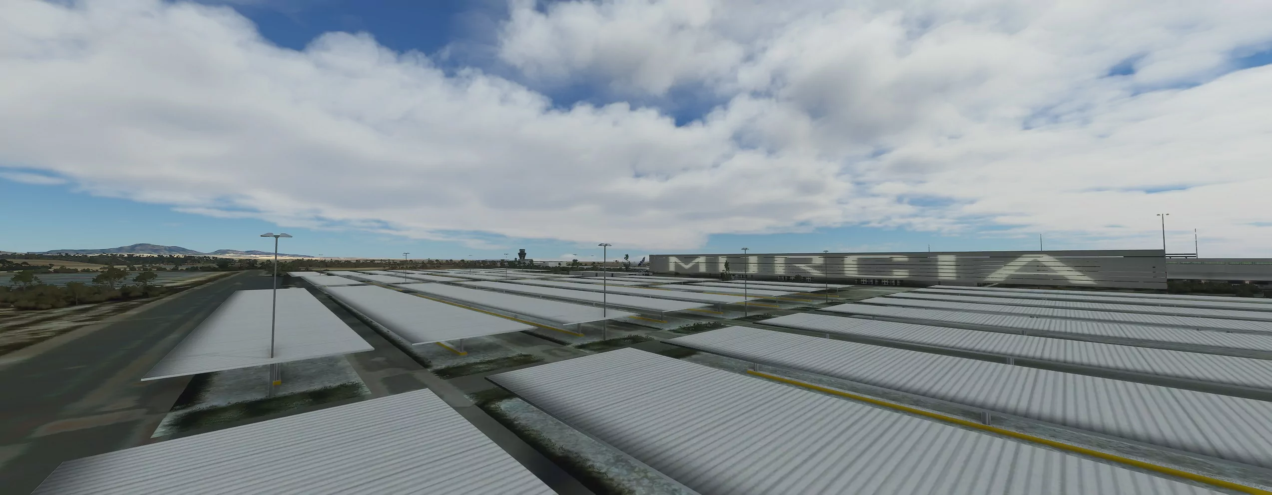 Аэропорт LEMI ( Мурсия, Испания )