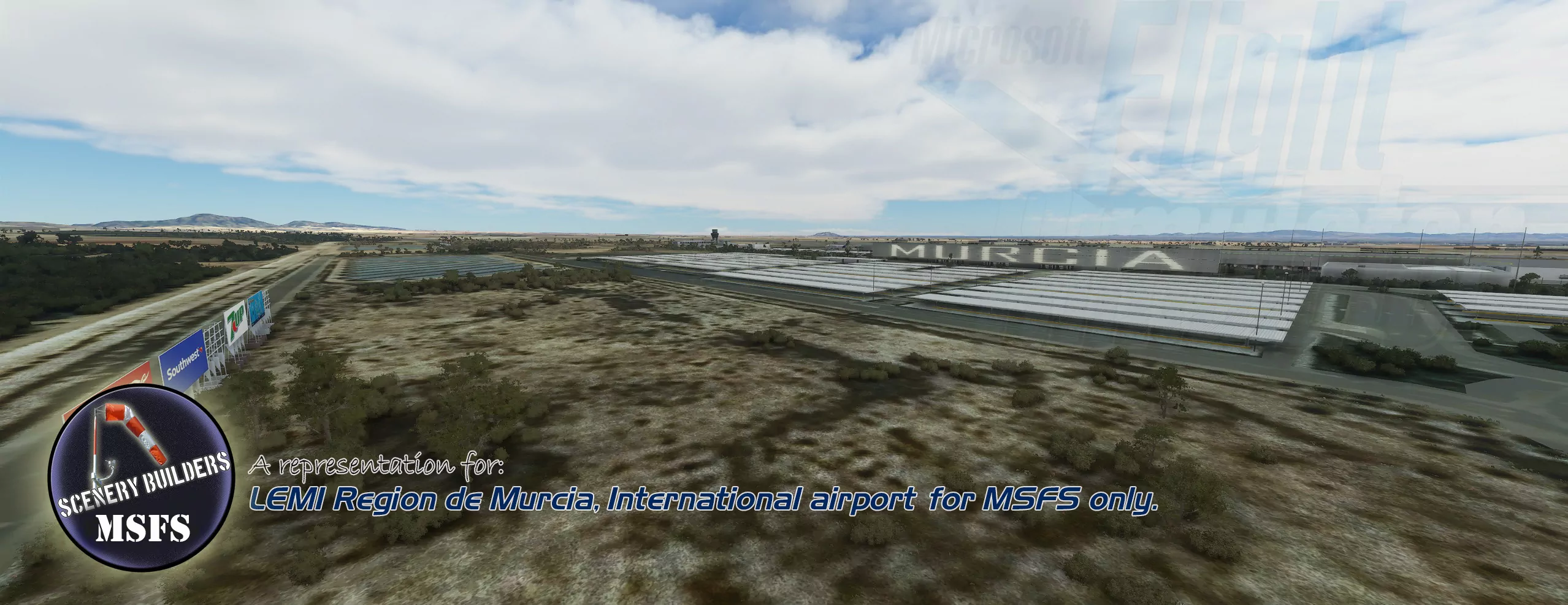 Аэропорт LEMI ( Мурсия, Испания )