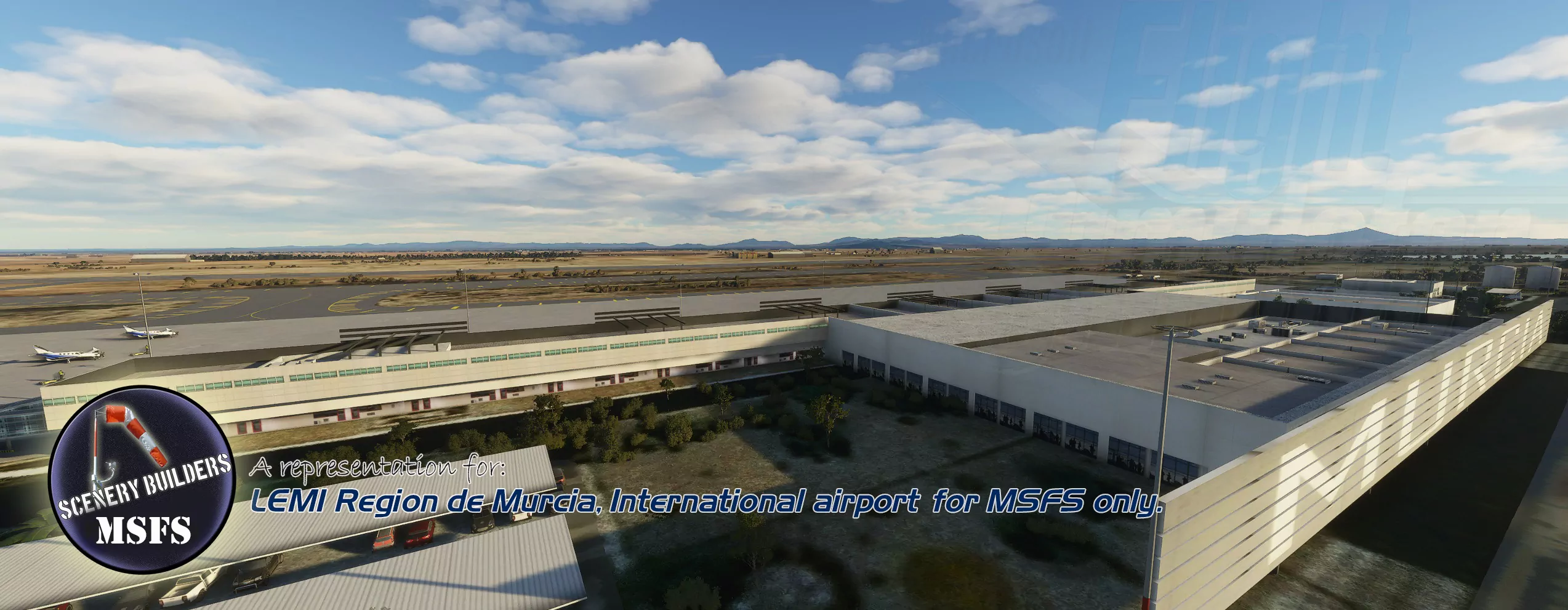 Аэропорт LEMI ( Мурсия, Испания )