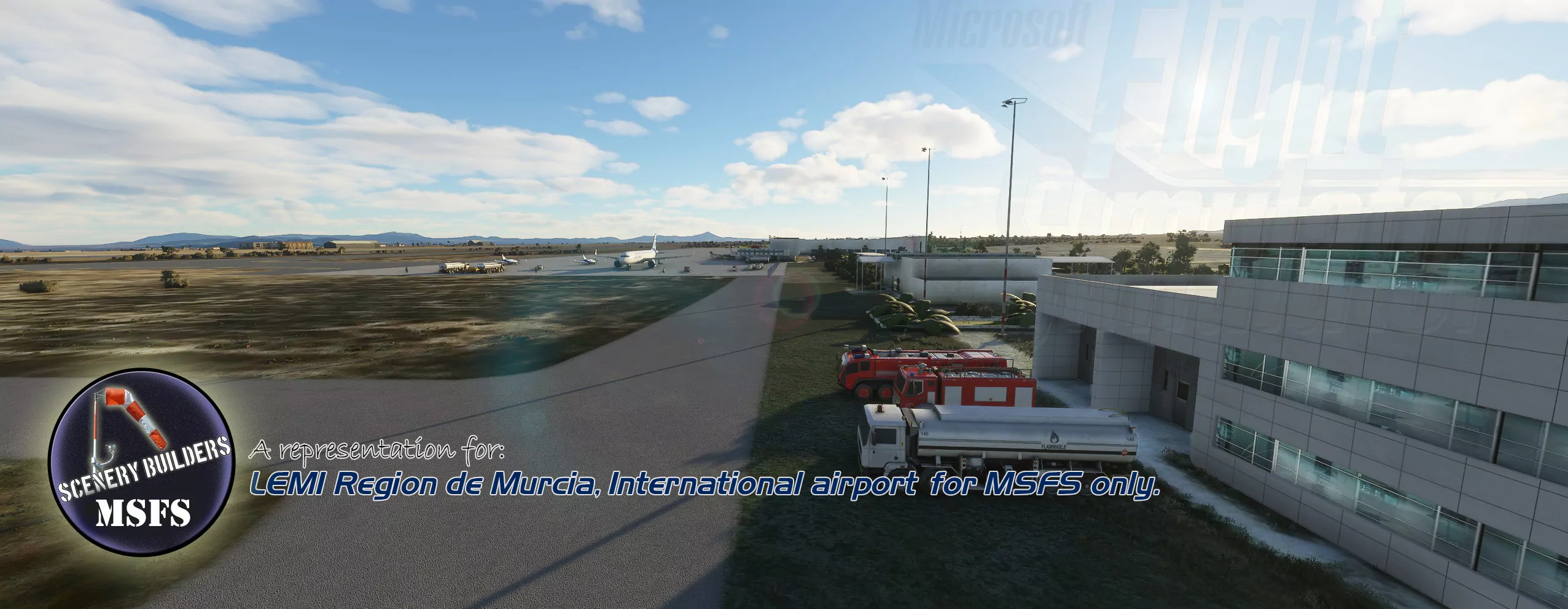 Аэропорт LEMI ( Мурсия, Испания )