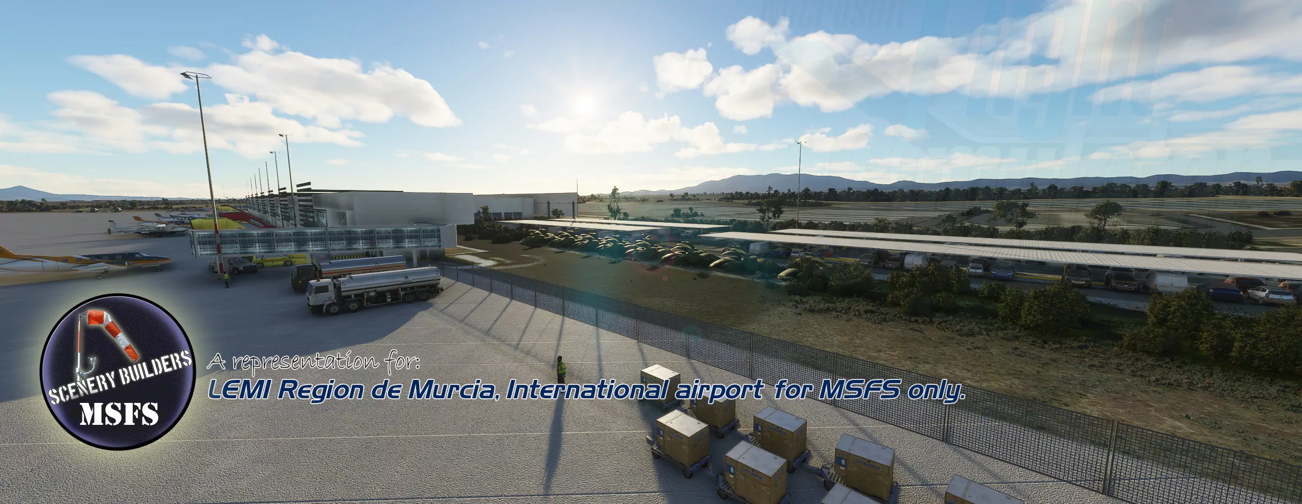 Аэропорт LEMI ( Мурсия, Испания )