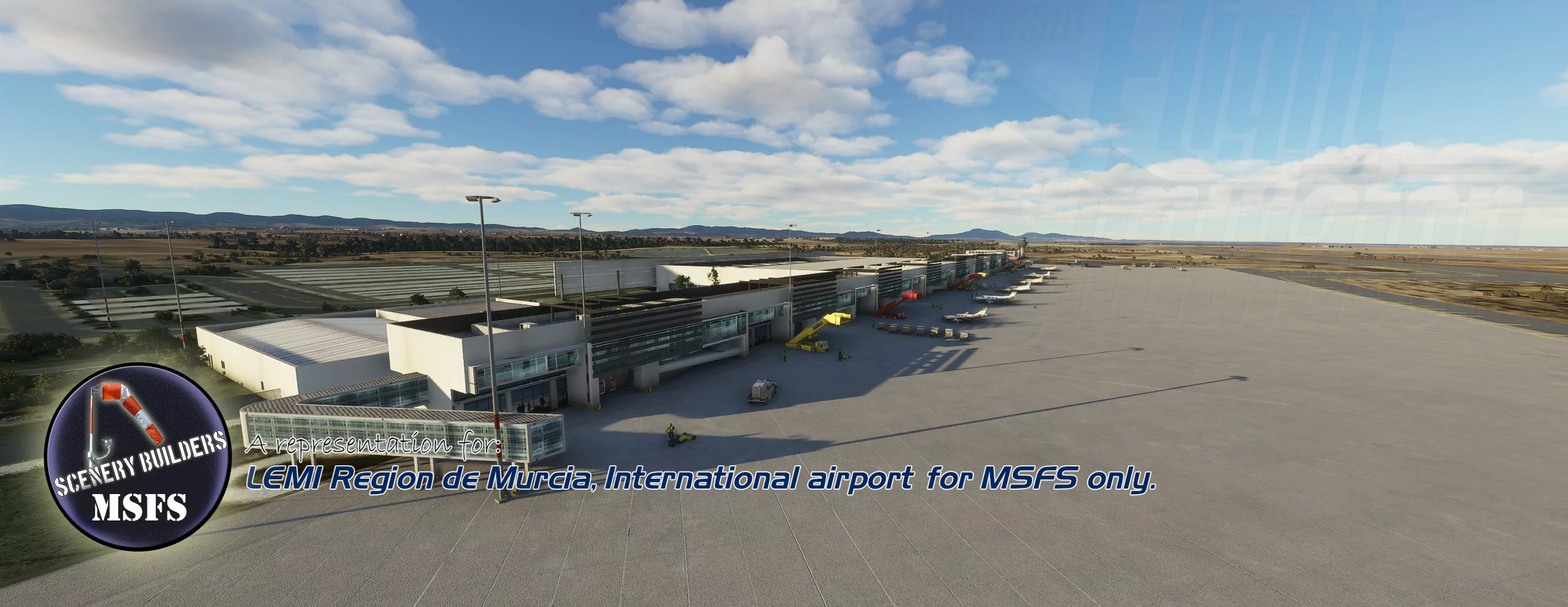 Аэропорт LEMI ( Мурсия, Испания )