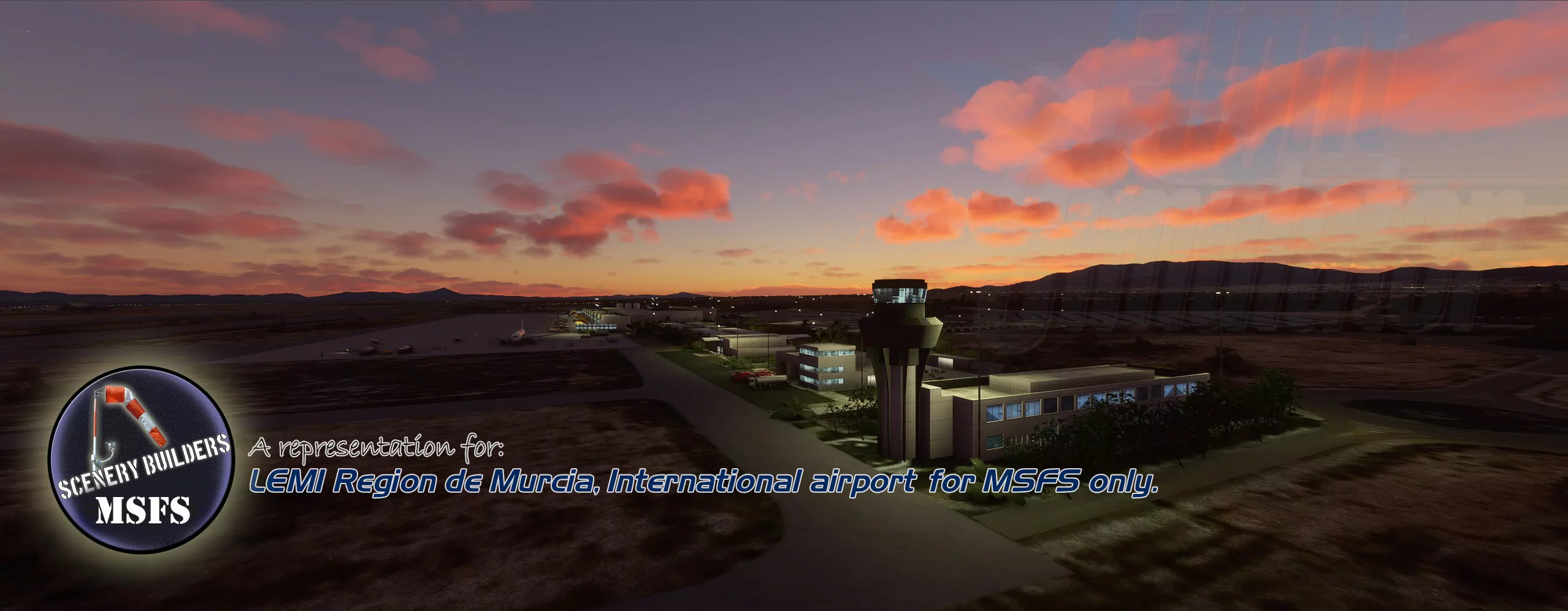 Аэропорт LEMI ( Мурсия, Испания )