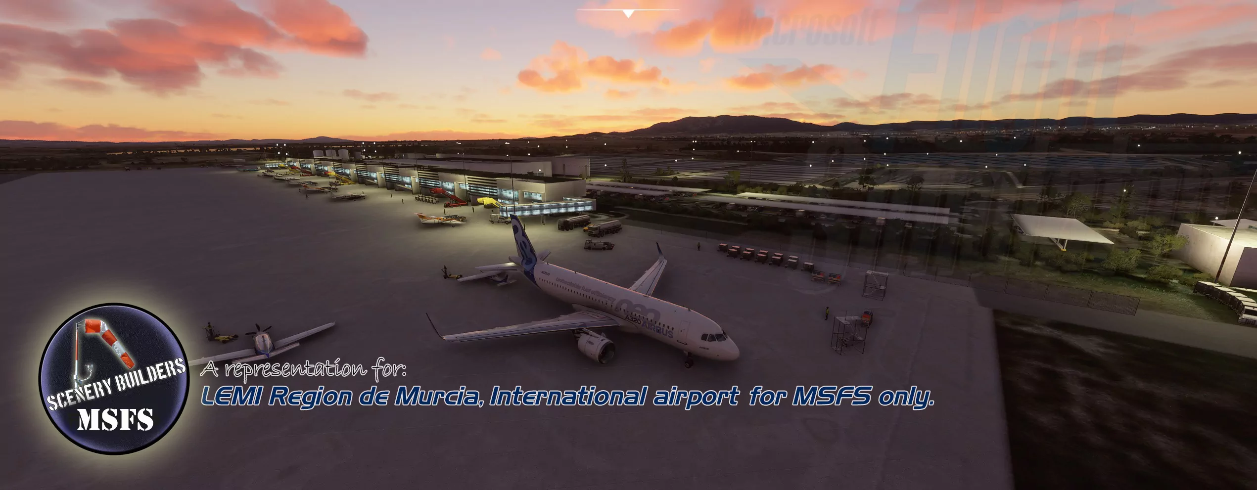 Аэропорт LEMI ( Мурсия, Испания )