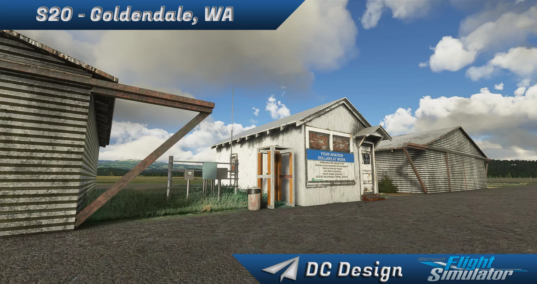 Аэропорт S20 ( Голдендейл, США )